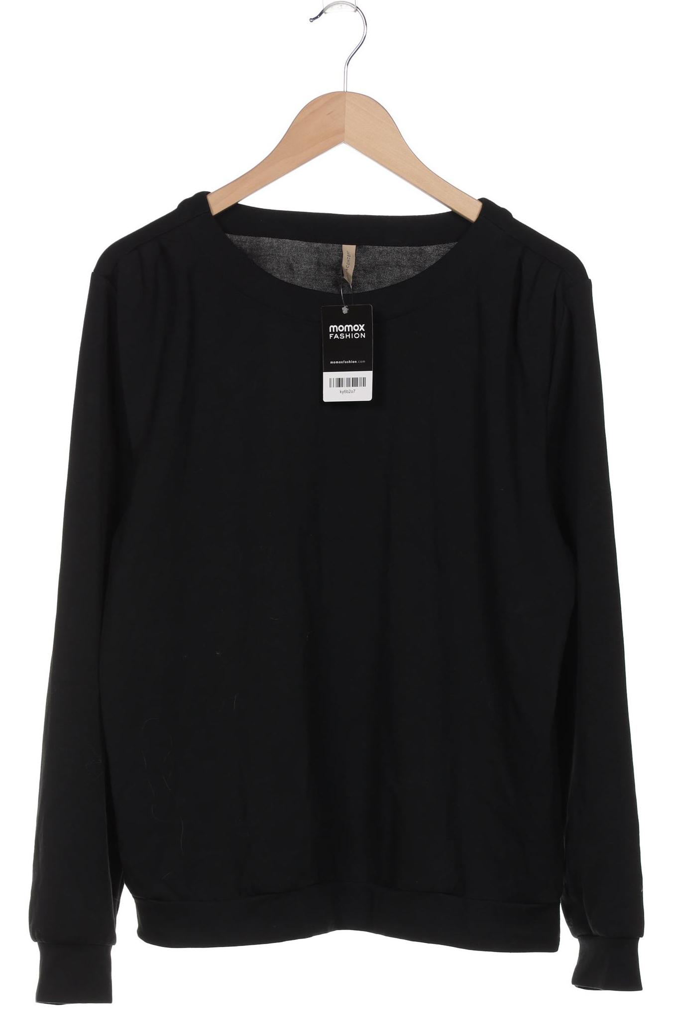 

soyaconcept Damen Sweatshirt, schwarz, Gr. 44