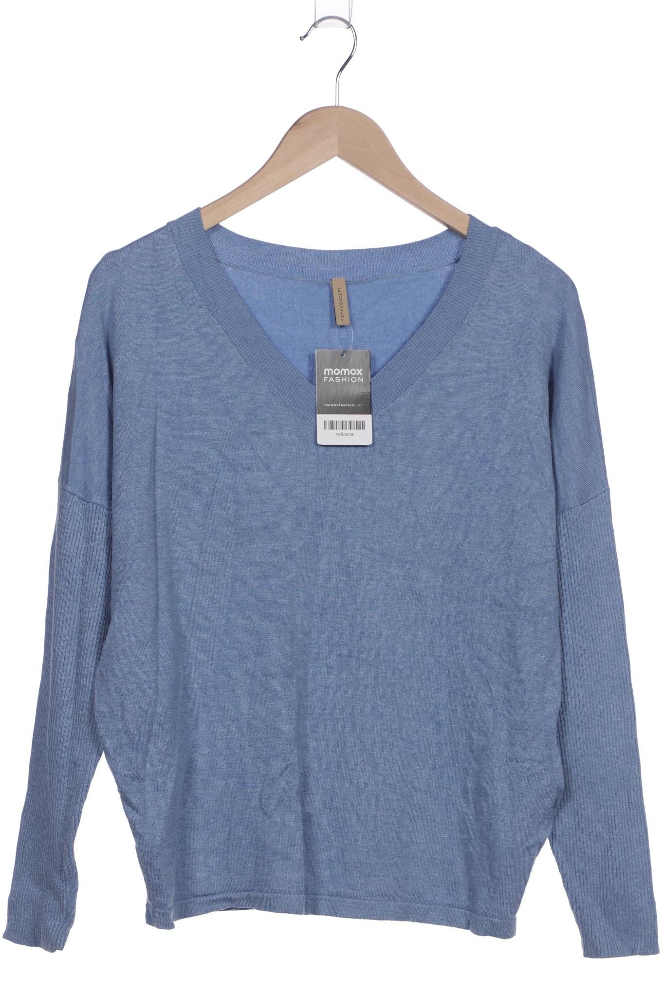

soyaconcept Damen Sweatshirt, blau, Gr. 38