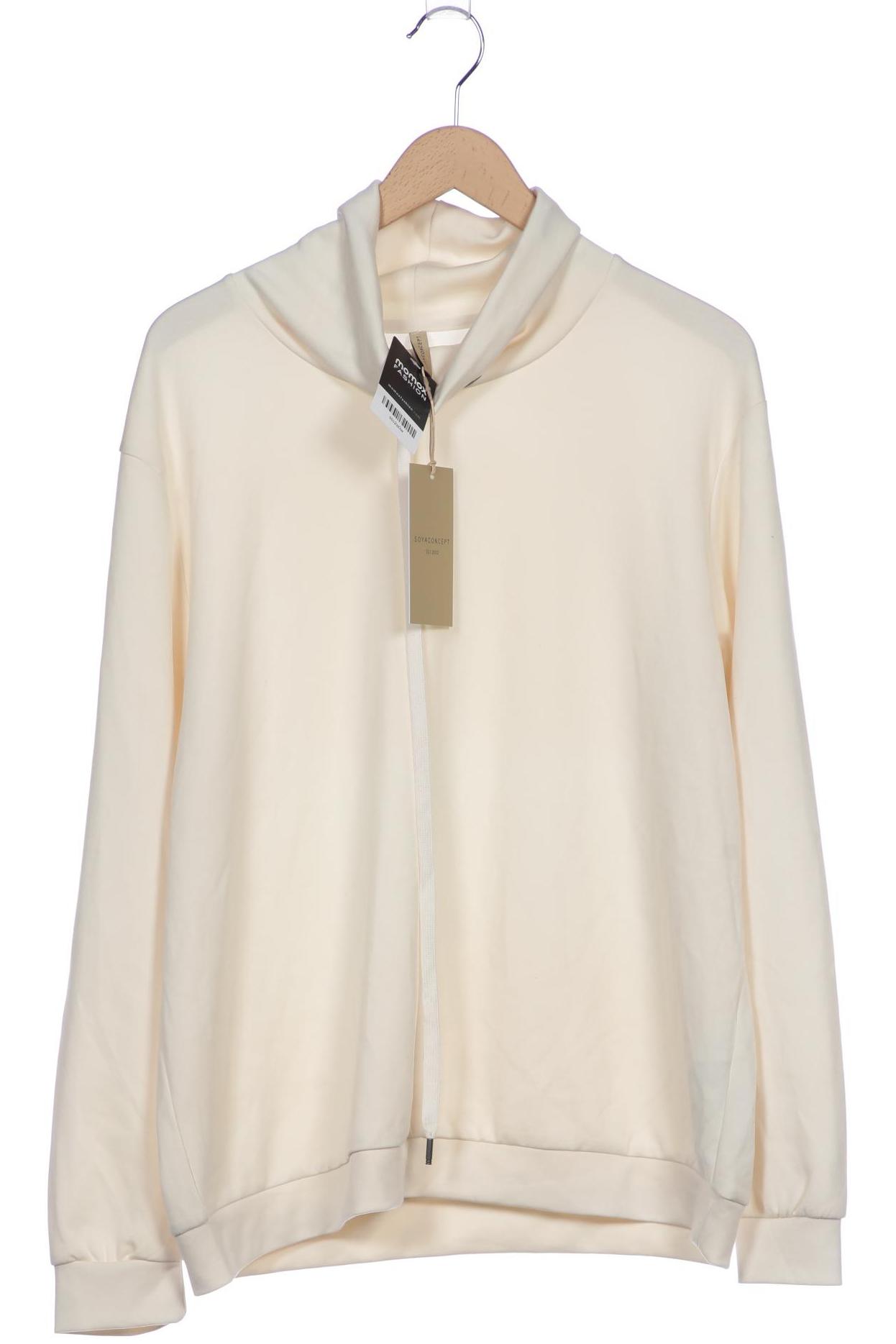 

soyaconcept Damen Sweatshirt, cremeweiß, Gr. 46