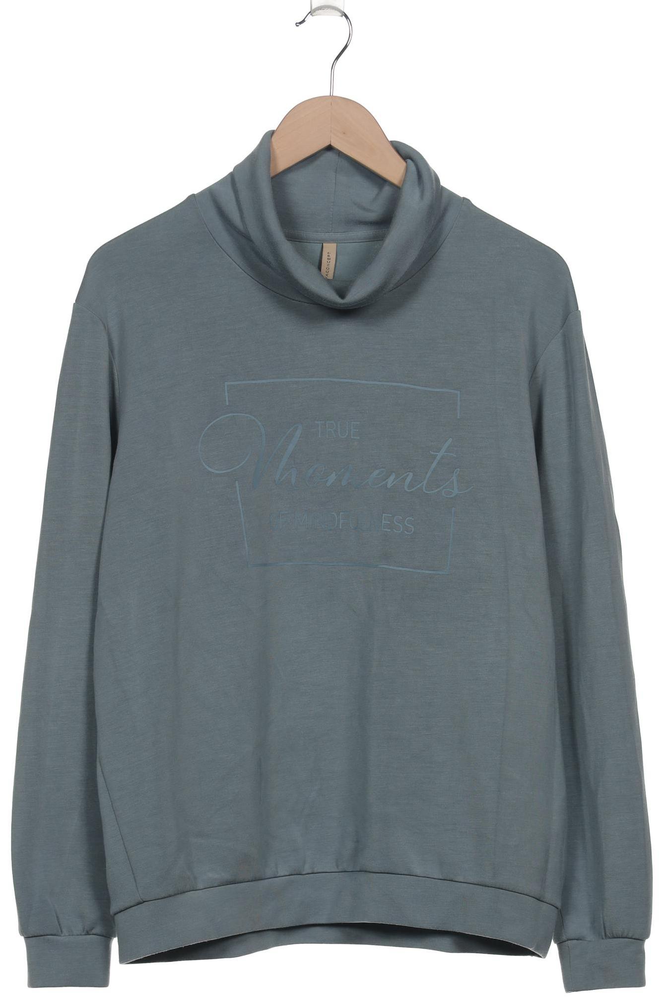 

soyaconcept Damen Sweatshirt, türkis, Gr. 44