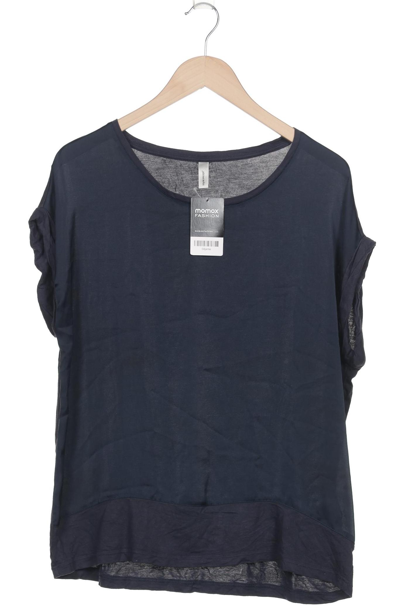 

soyaconcept Damen T-Shirt, marineblau, Gr. 44
