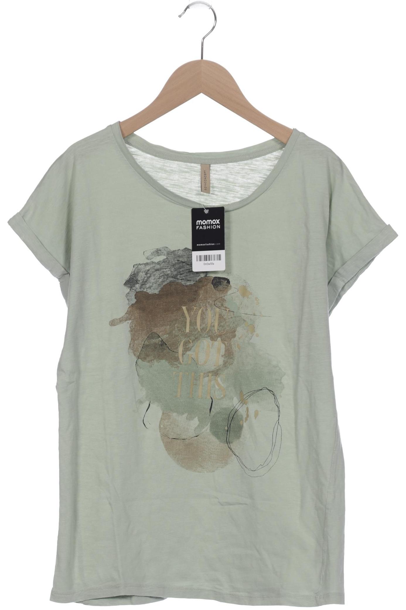 

soyaconcept Damen T-Shirt, grün, Gr. 38