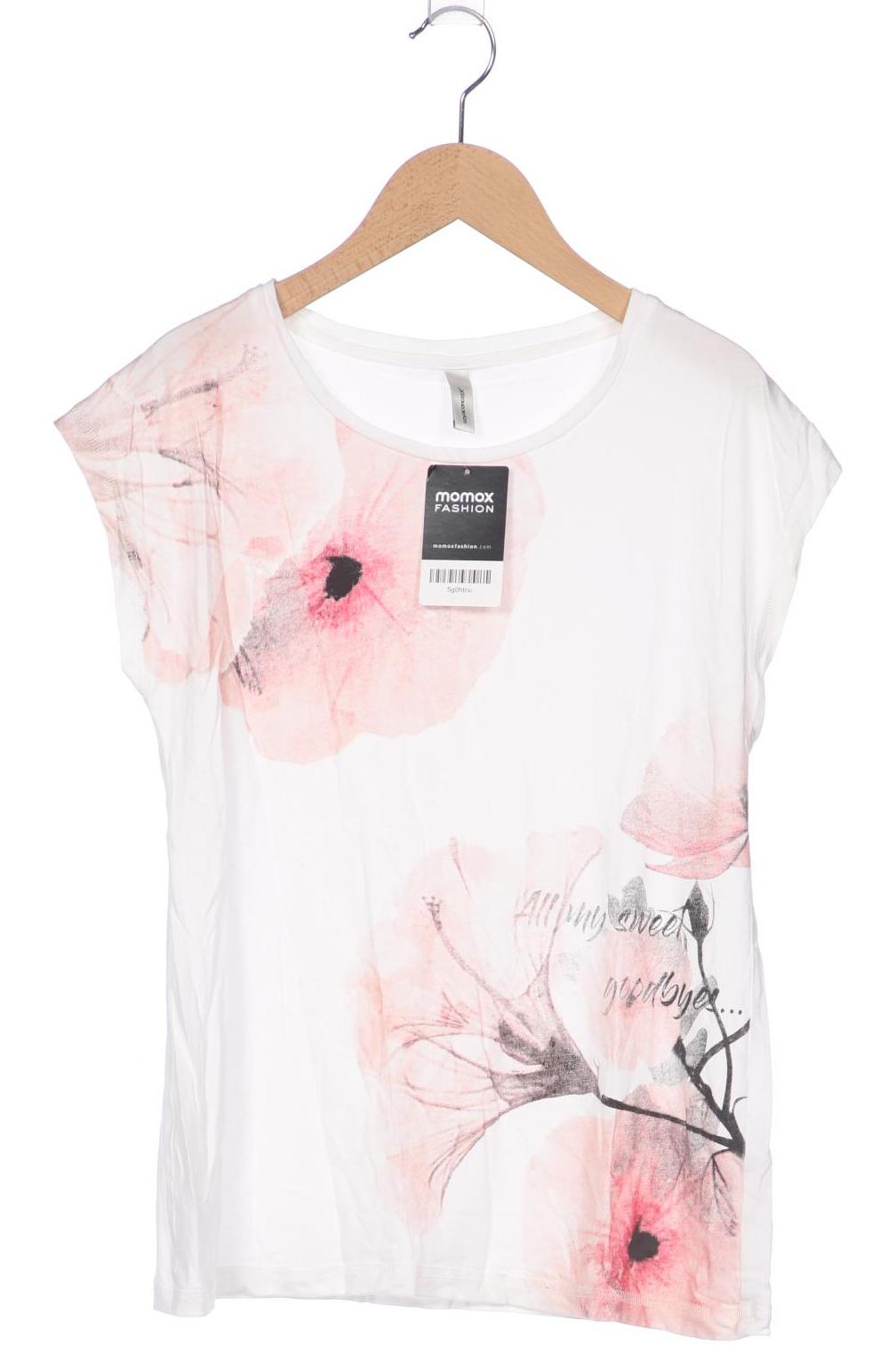 

soyaconcept Damen T-Shirt, weiß, Gr. 36