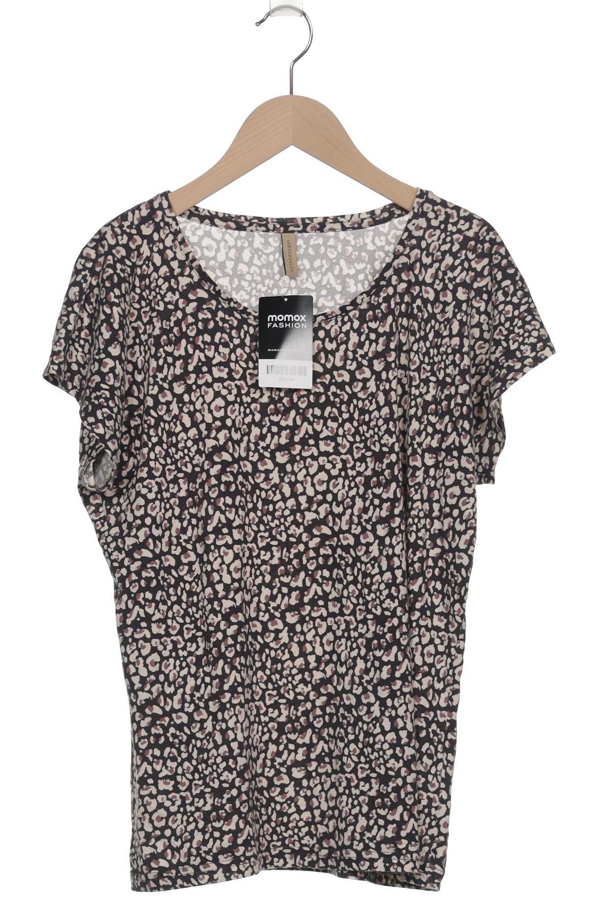 

soyaconcept Damen T-Shirt, schwarz, Gr. 36