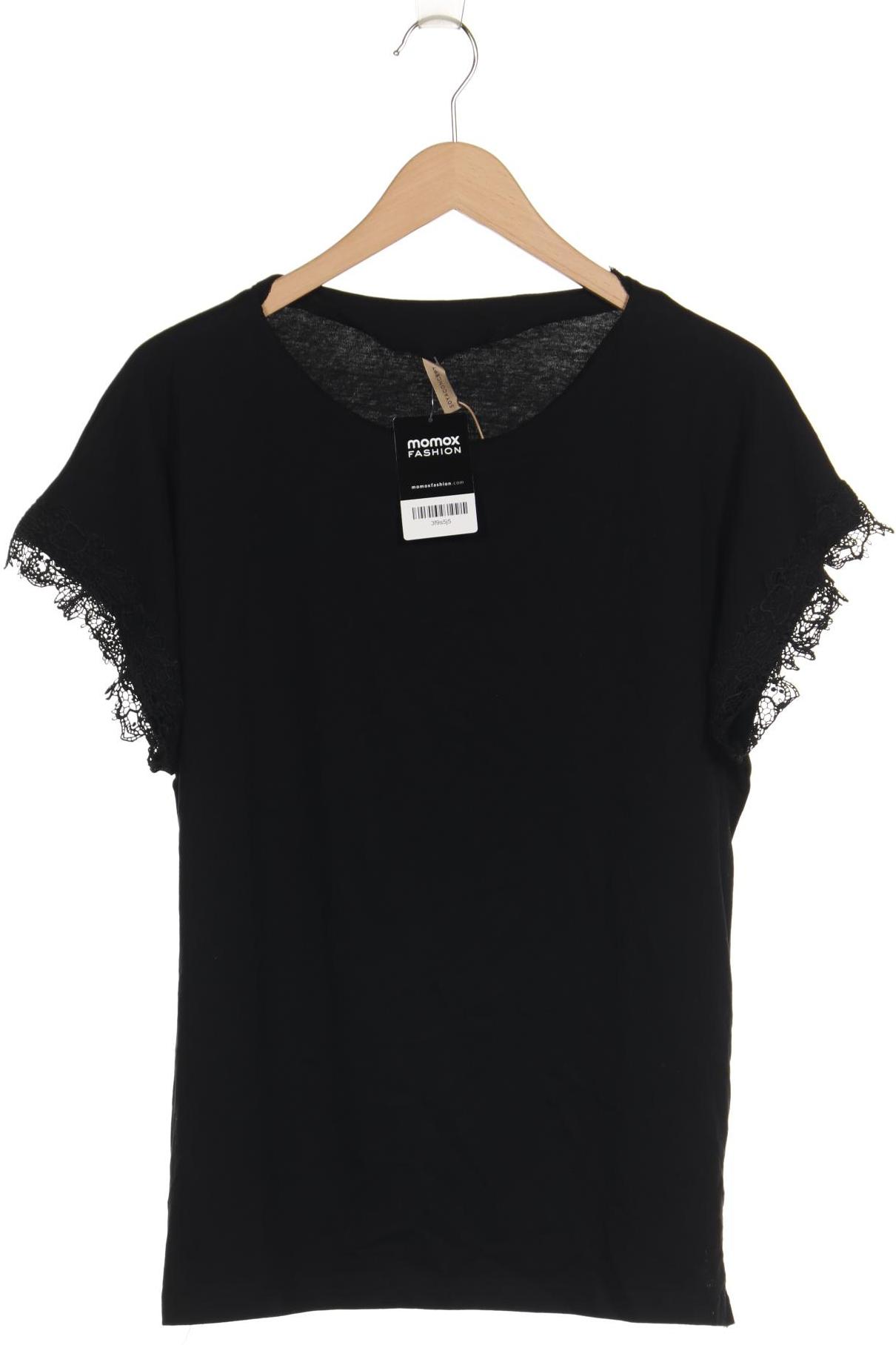 

soyaconcept Damen T-Shirt, schwarz, Gr. 42