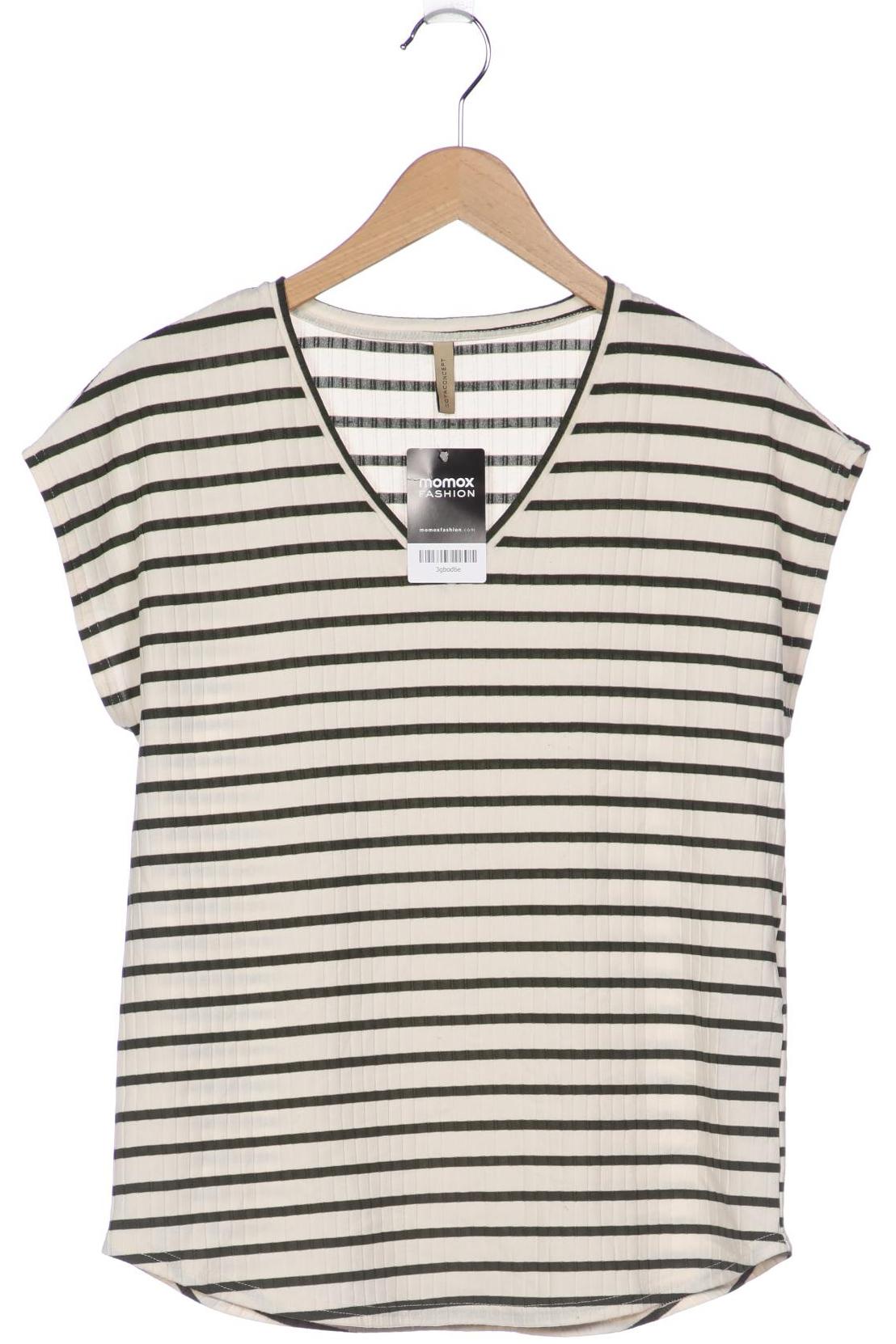 

soyaconcept Damen T-Shirt, cremeweiß, Gr. 36
