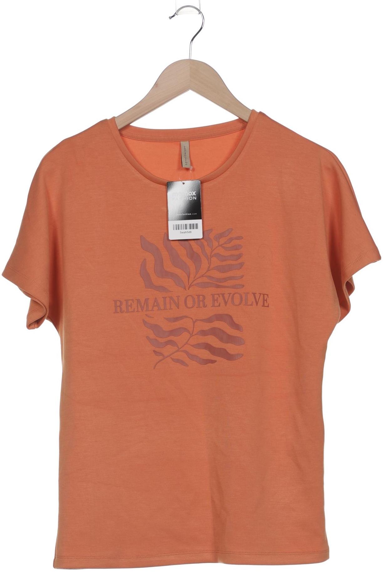 

soyaconcept Damen T-Shirt, orange, Gr. 34