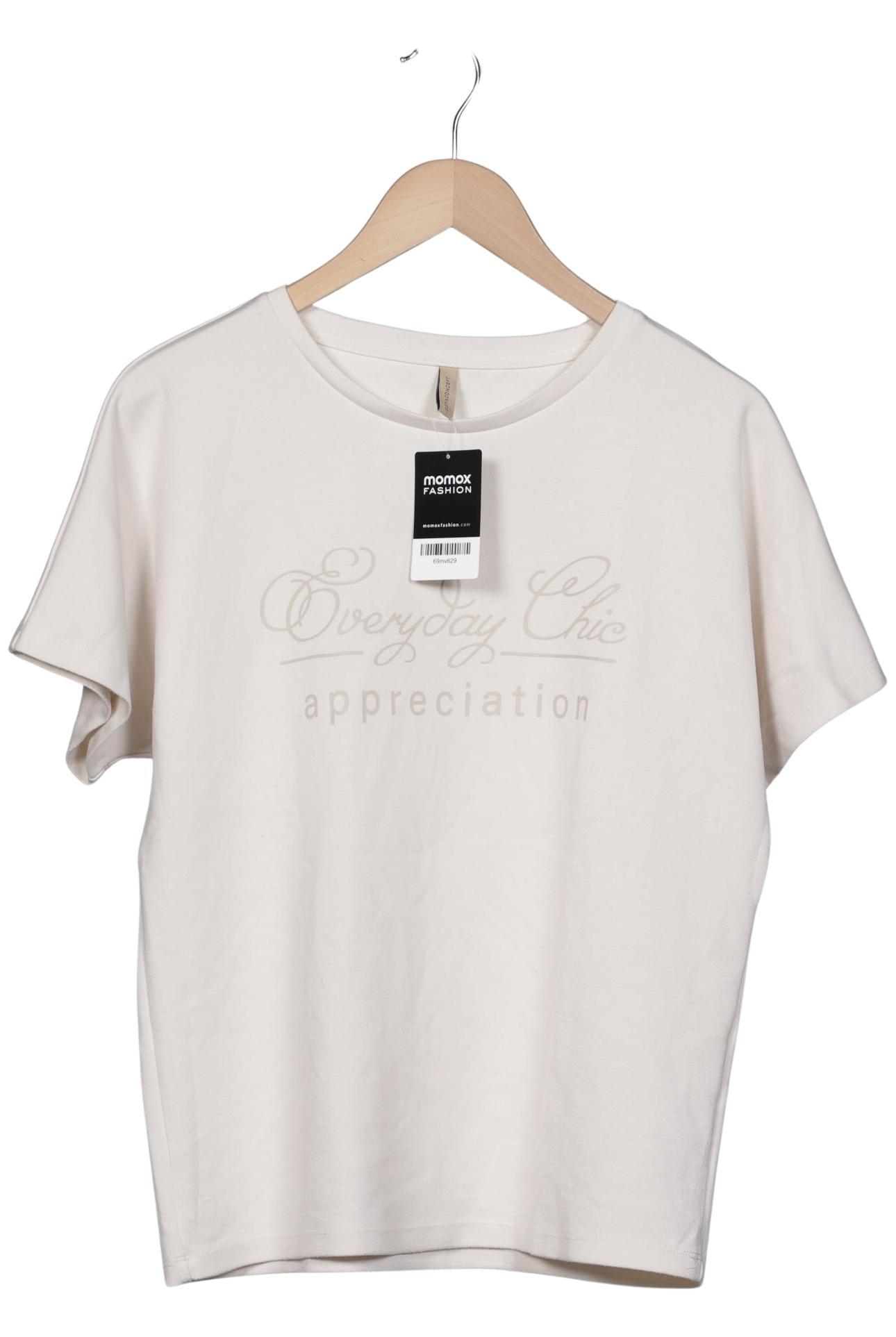 

soyaconcept Damen T-Shirt, cremeweiß, Gr. 36
