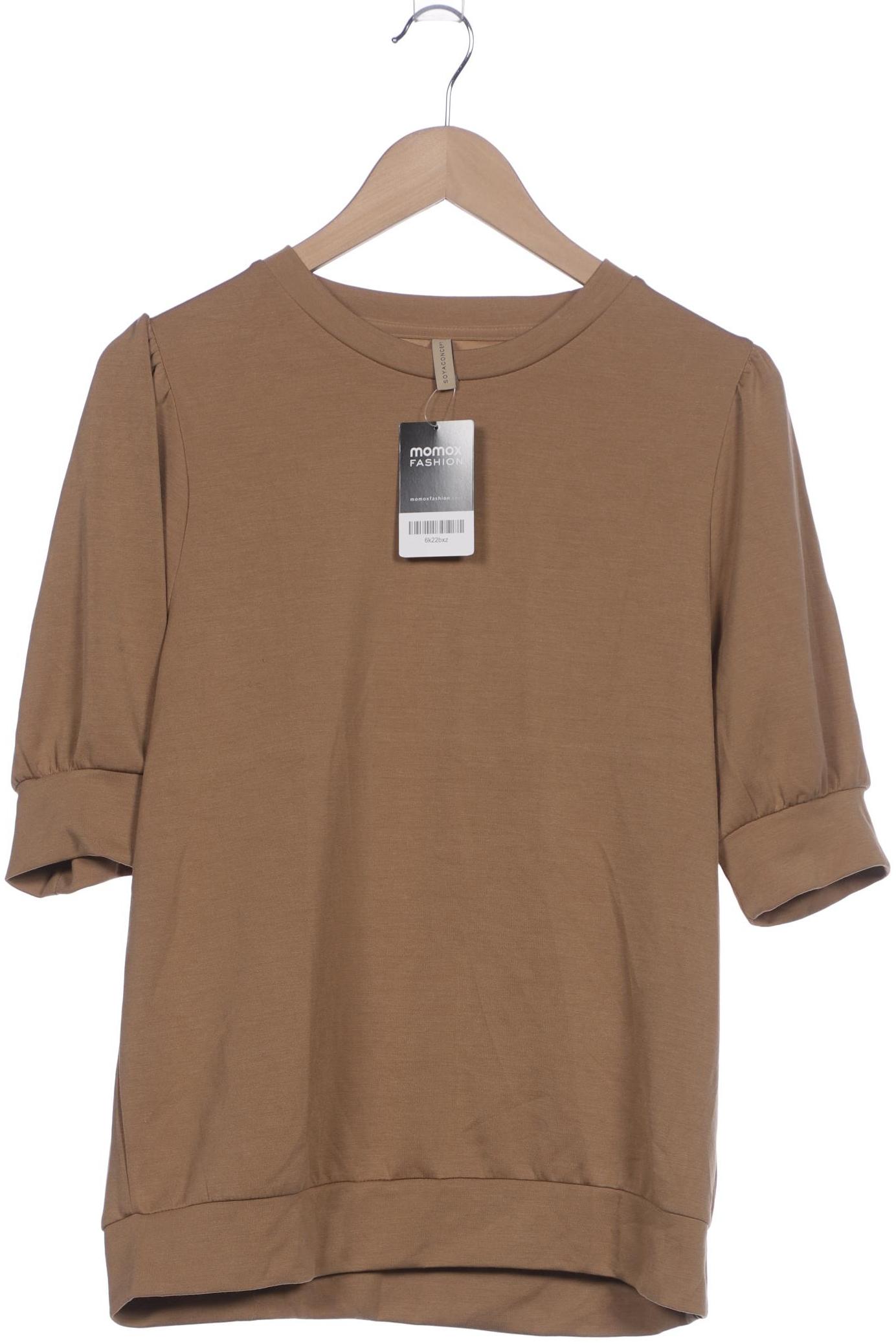 

soyaconcept Damen T-Shirt, braun, Gr. 42