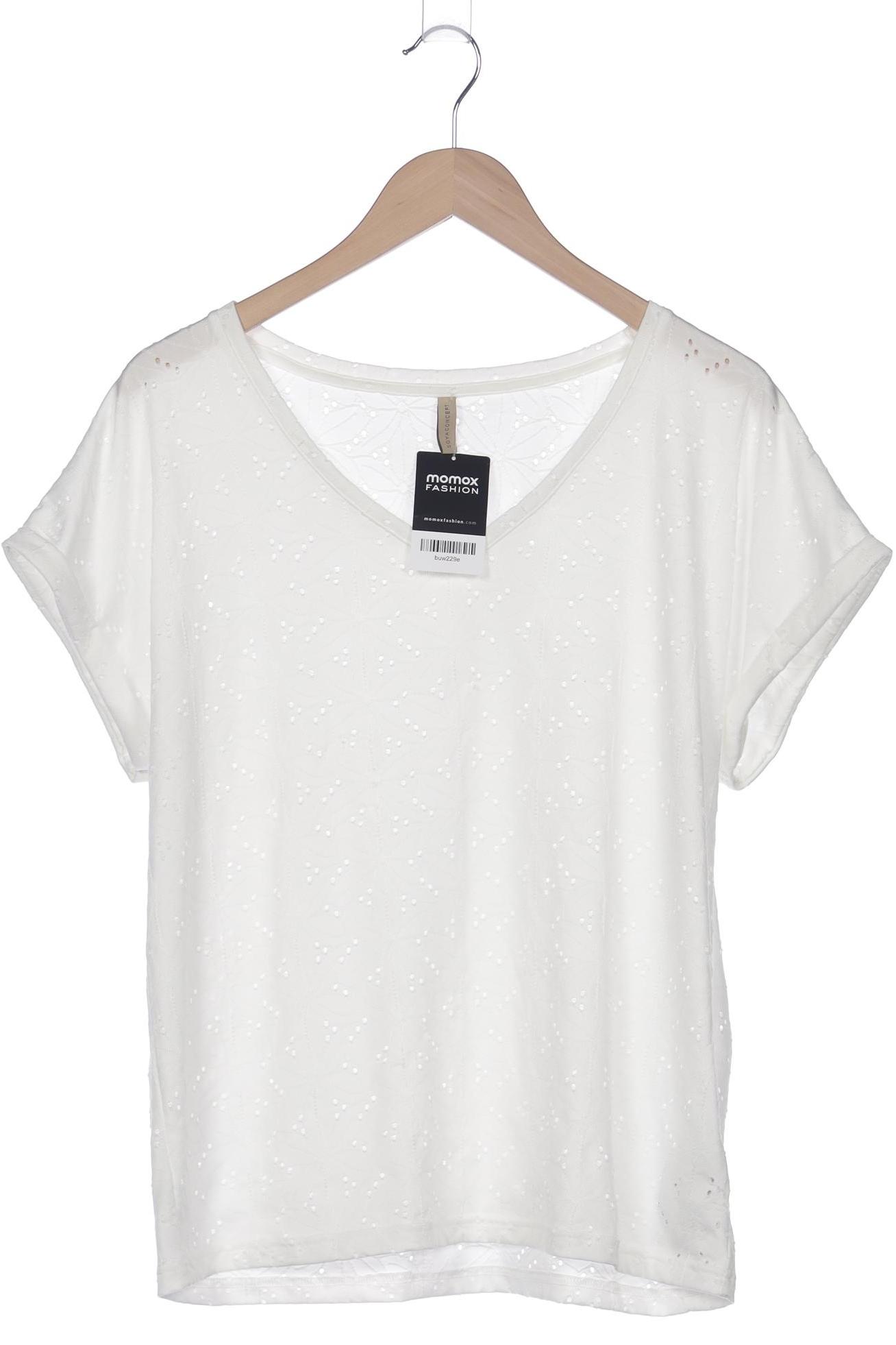 

soyaconcept Damen T-Shirt, weiß, Gr. 44
