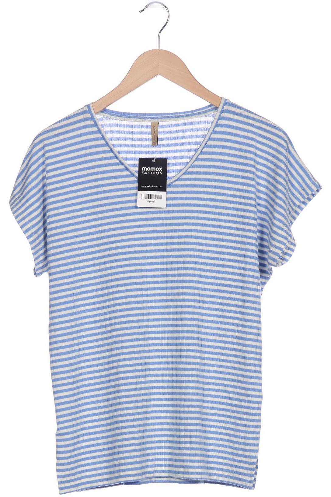 

soyaconcept Damen T-Shirt, blau, Gr. 36