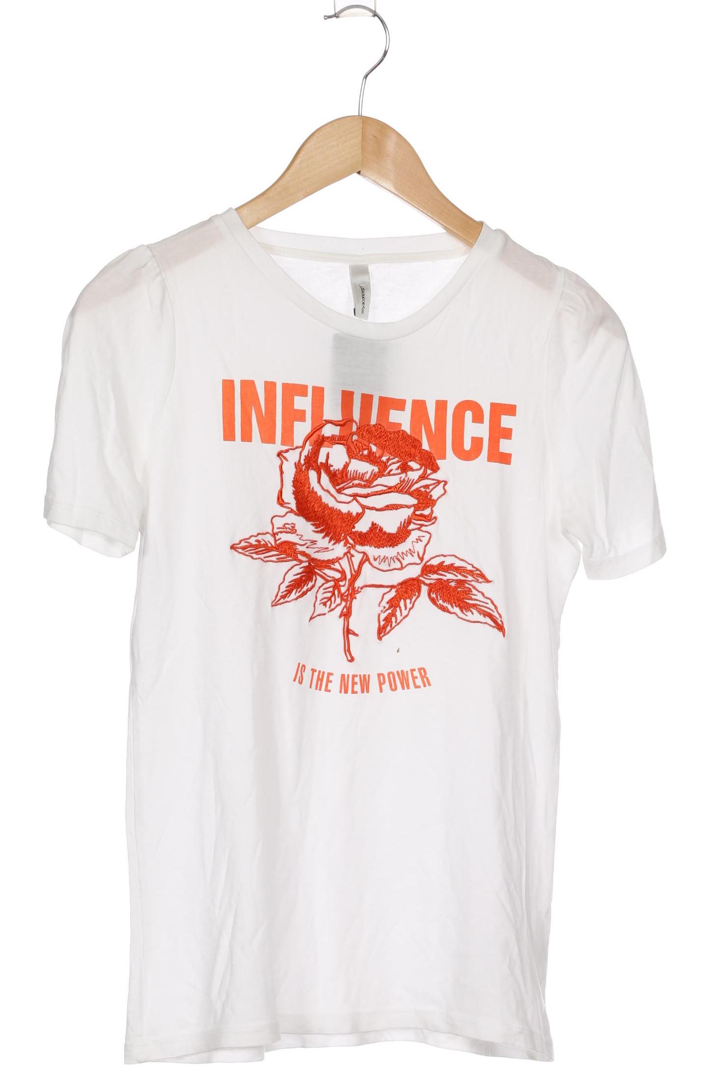 

soyaconcept Damen T-Shirt, weiß, Gr. 34