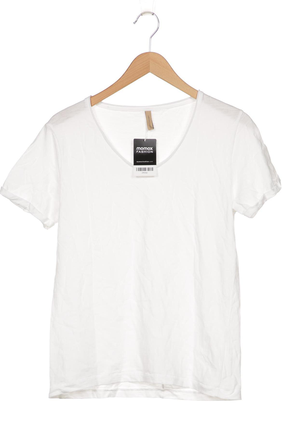 

soyaconcept Damen T-Shirt, weiß, Gr. 38