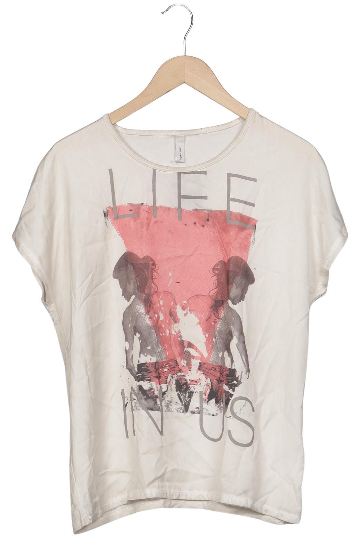 

soyaconcept Damen T-Shirt, beige, Gr. 38