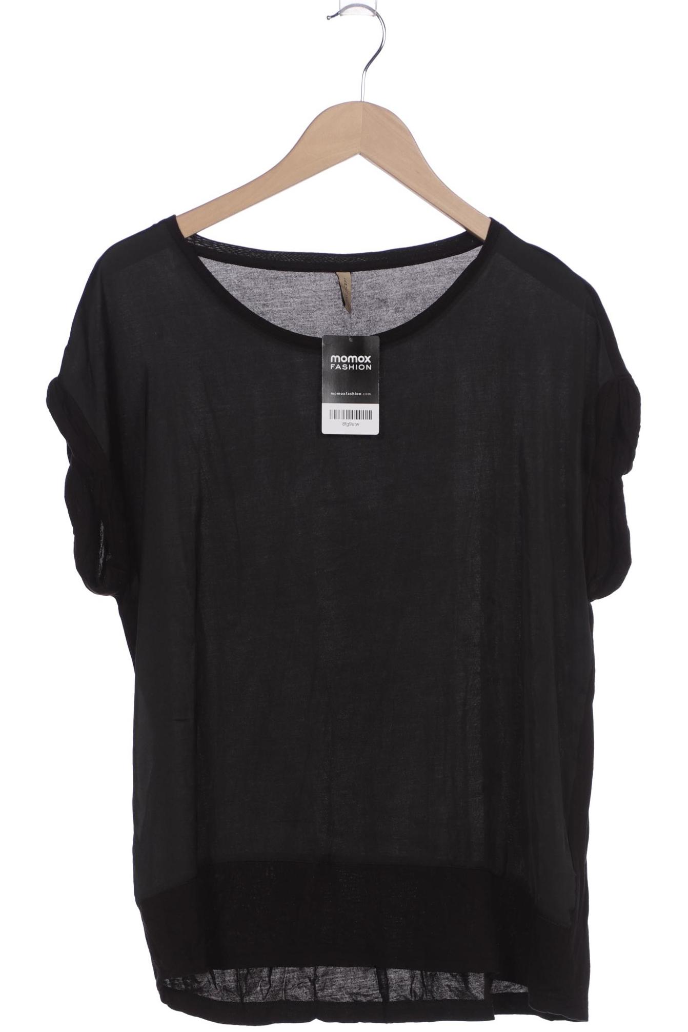 

soyaconcept Damen T-Shirt, schwarz, Gr. 42