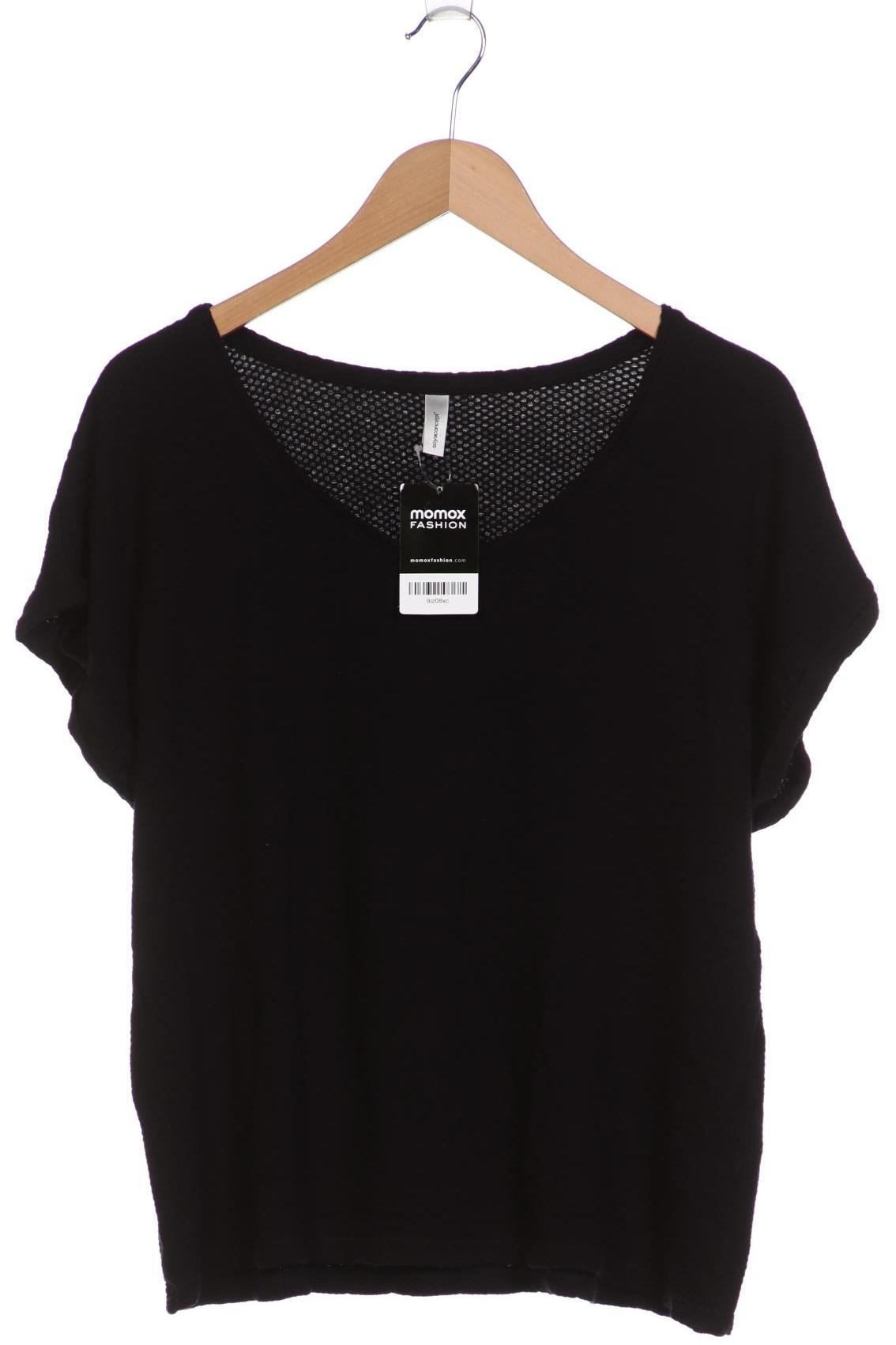 

soyaconcept Damen T-Shirt, schwarz, Gr. 44
