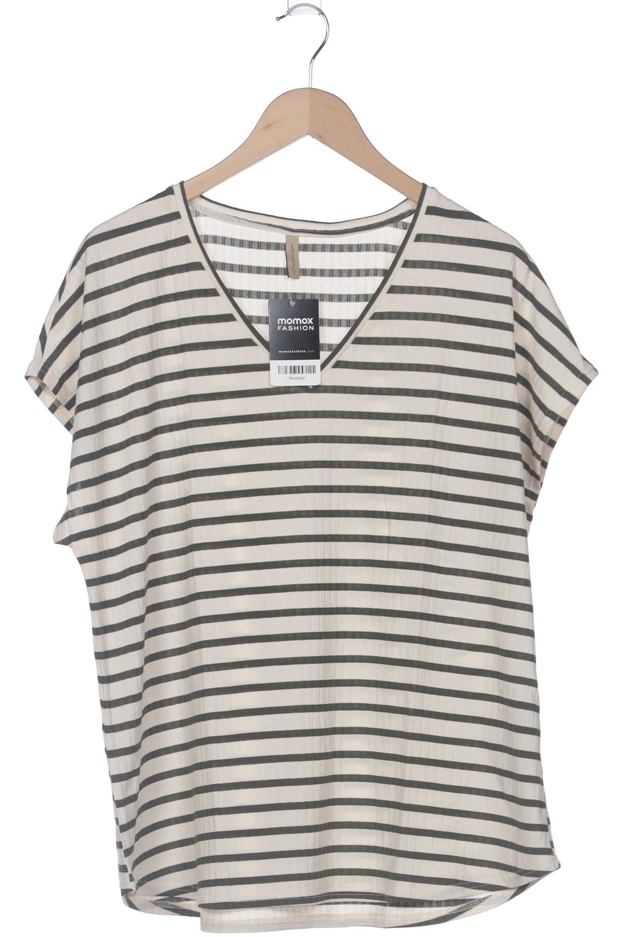 

soyaconcept Damen T-Shirt, cremeweiß, Gr. 46