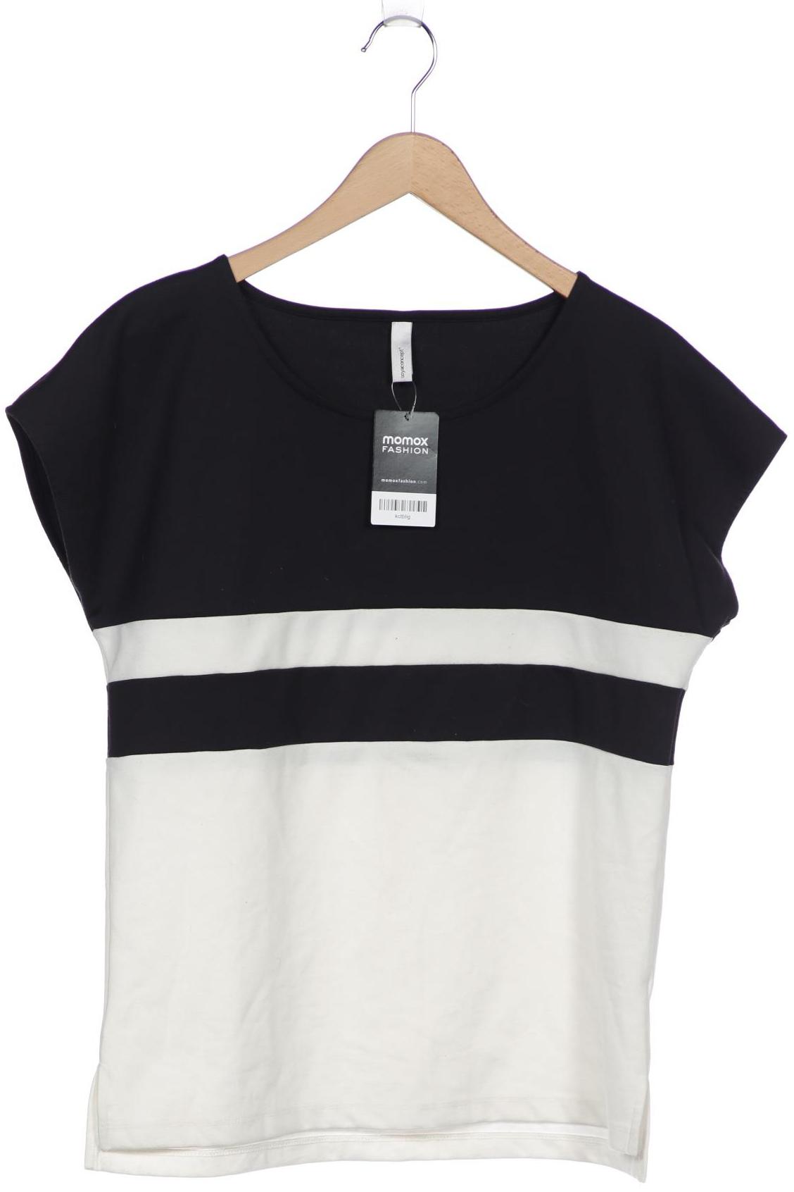 

soyaconcept Damen T-Shirt, schwarz, Gr. 38
