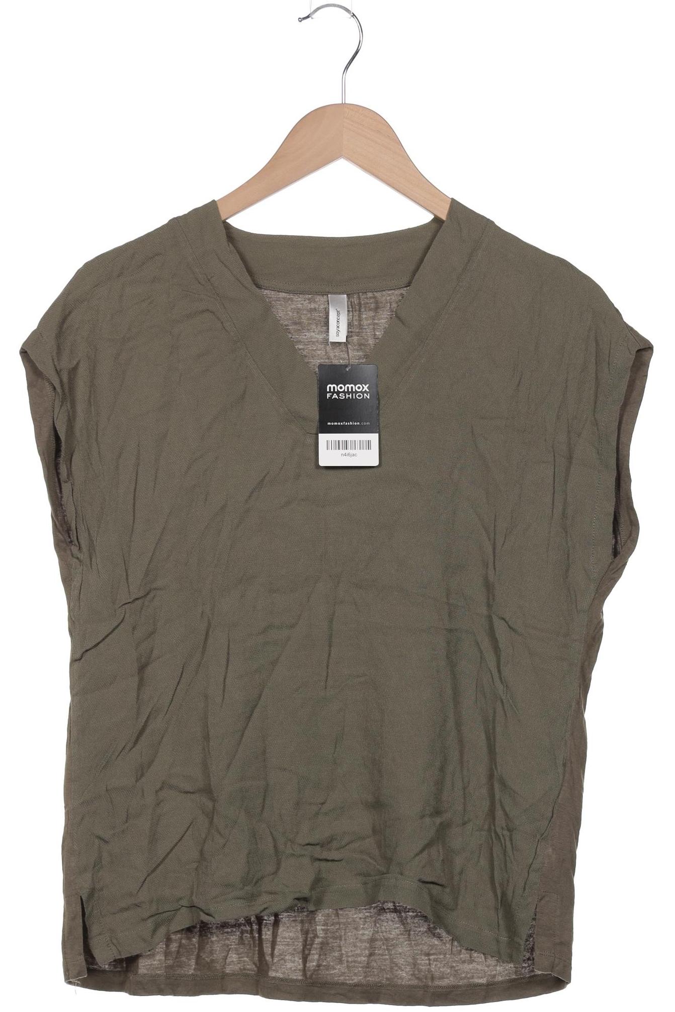 

soyaconcept Damen T-Shirt, grün, Gr. 42