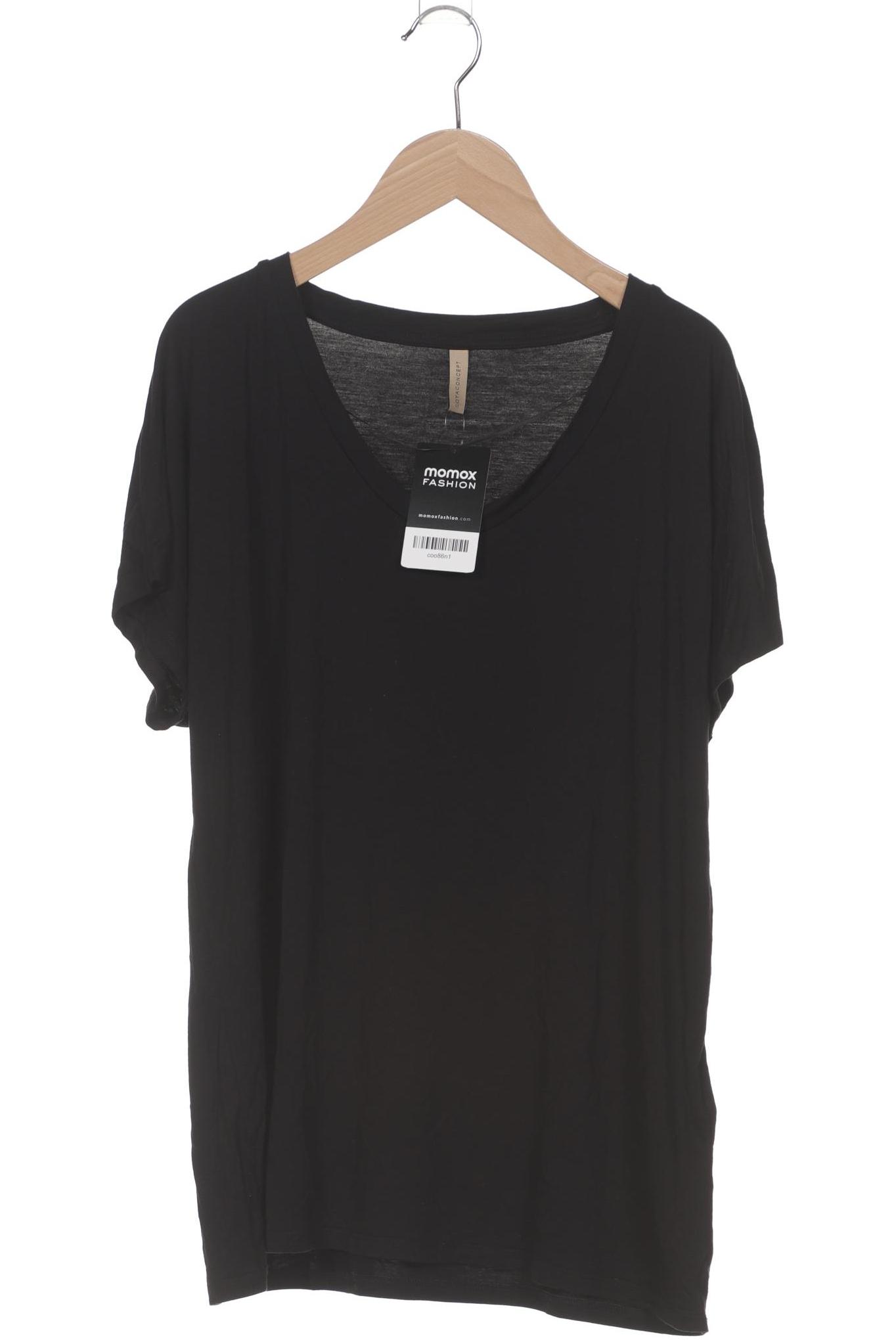 

soyaconcept Damen T-Shirt, schwarz, Gr. 42