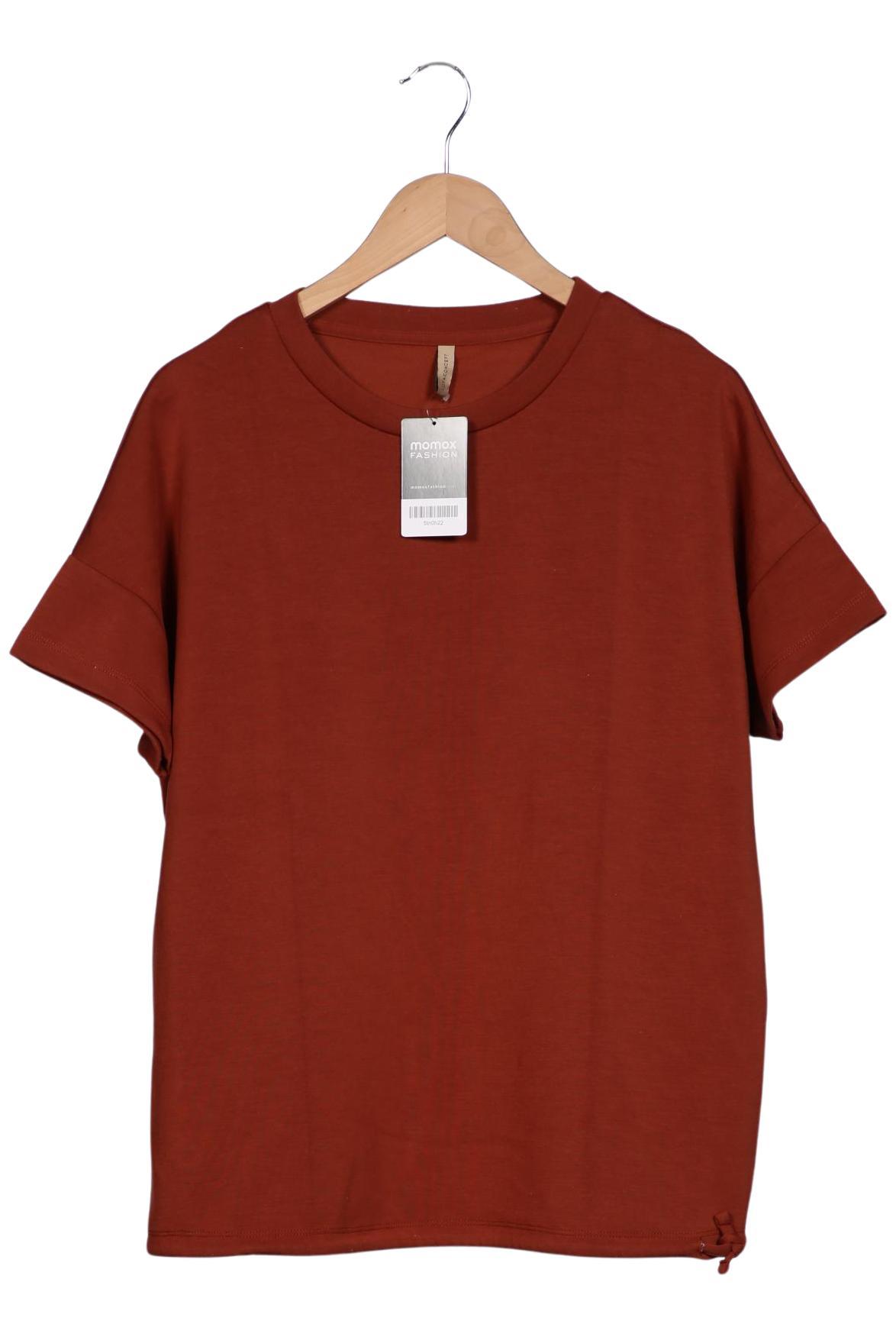 

soyaconcept Damen T-Shirt, braun, Gr. 38