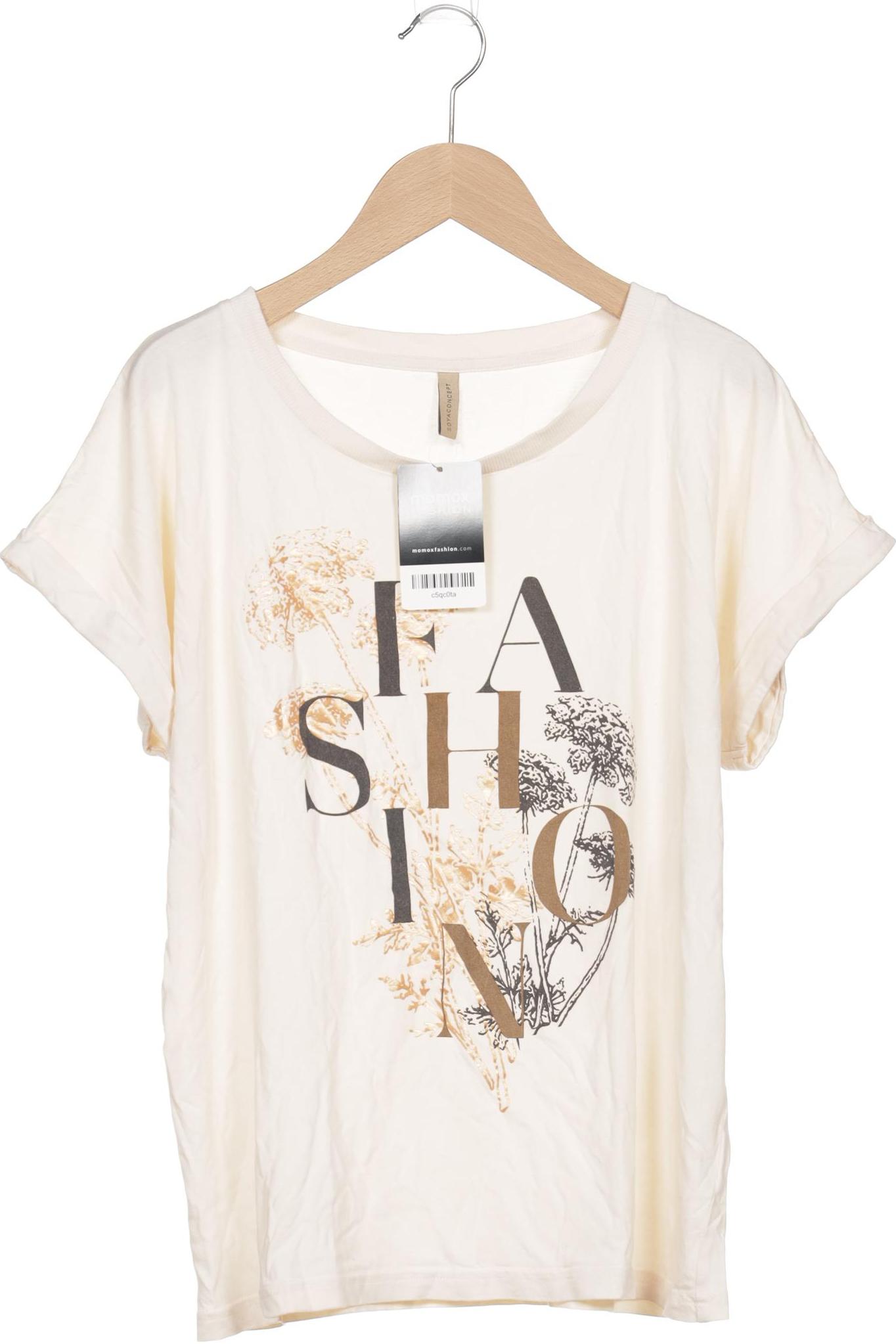 

soyaconcept Damen T-Shirt, beige, Gr. 38