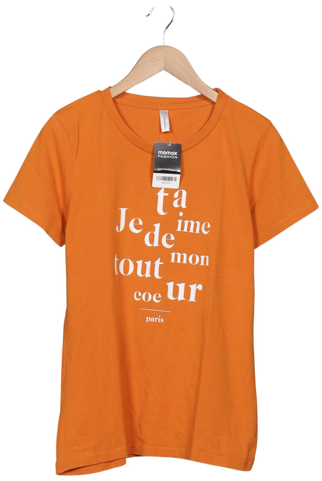 

soyaconcept Damen T-Shirt, orange, Gr. 42
