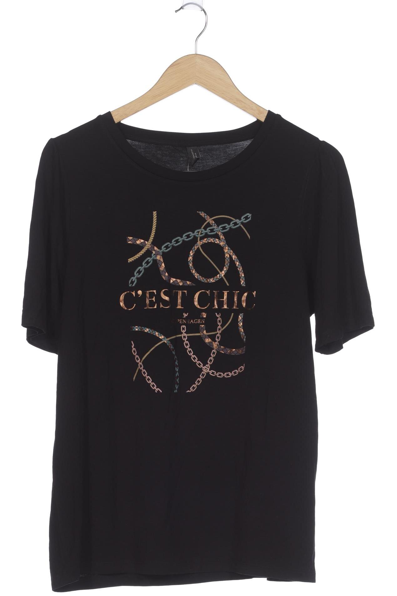 

soyaconcept Damen T-Shirt, schwarz, Gr. 42