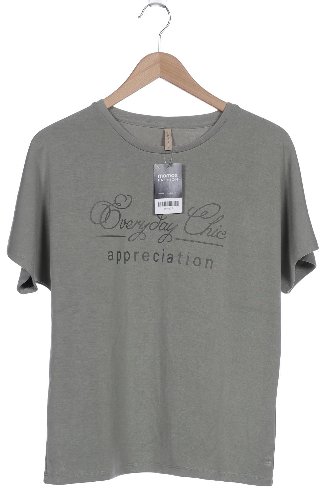 

soyaconcept Damen T-Shirt, grün, Gr. 38