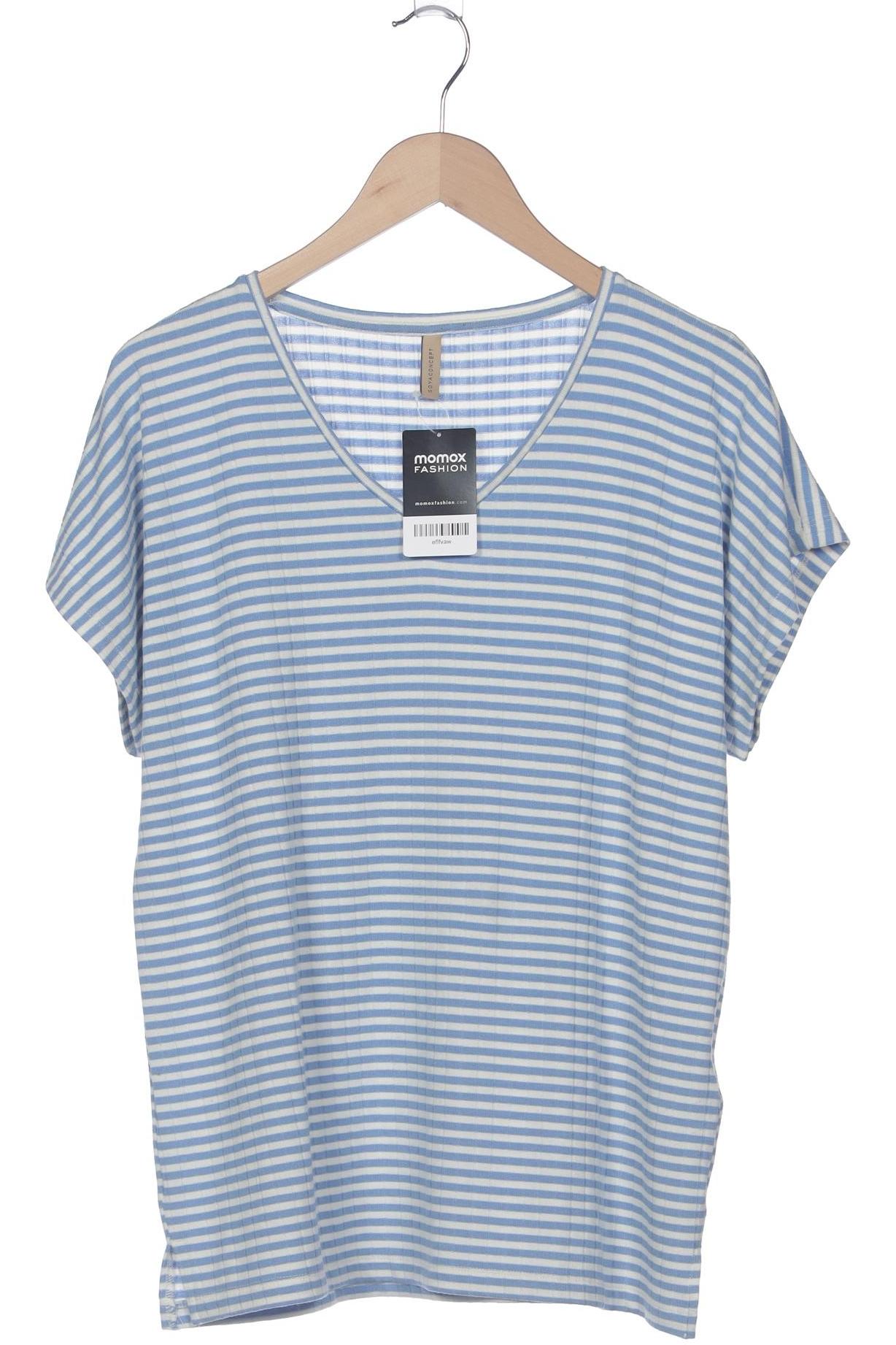 

soyaconcept Damen T-Shirt, hellblau, Gr. 42