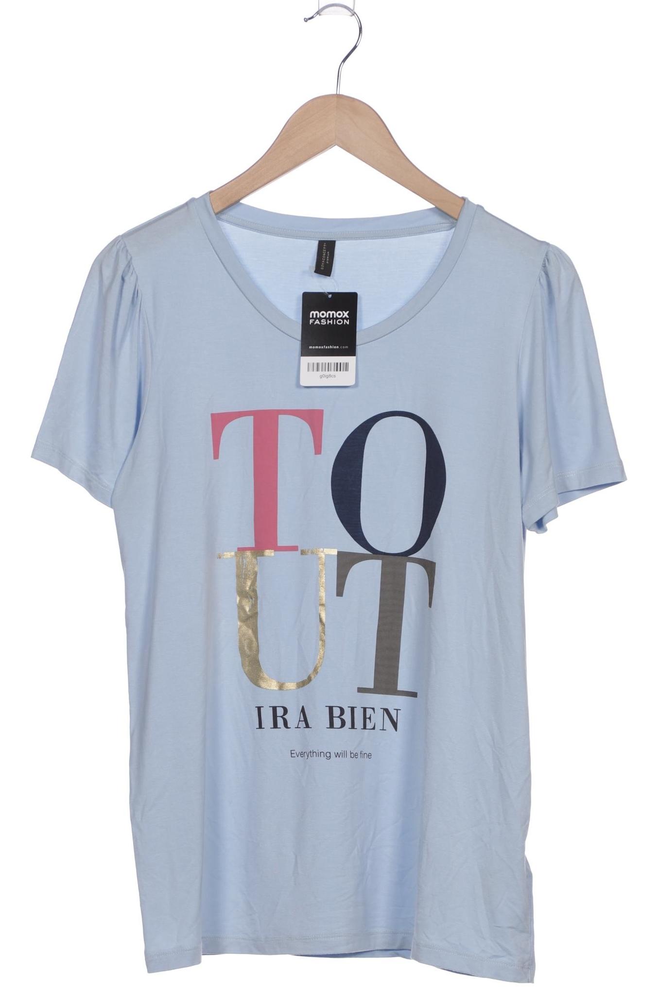 

soyaconcept Damen T-Shirt, hellblau, Gr. 38