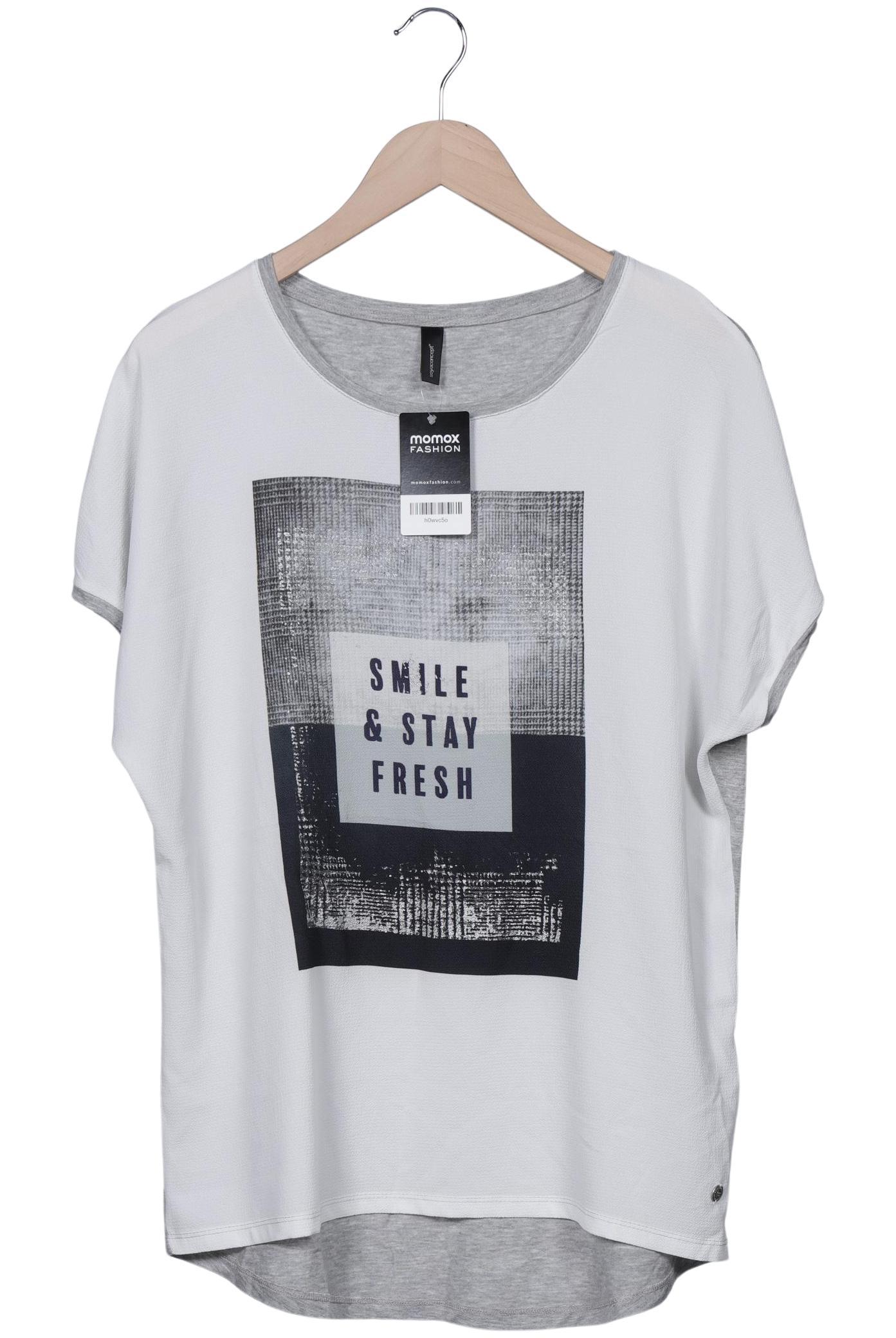 

soyaconcept Damen T-Shirt, weiß, Gr. 44