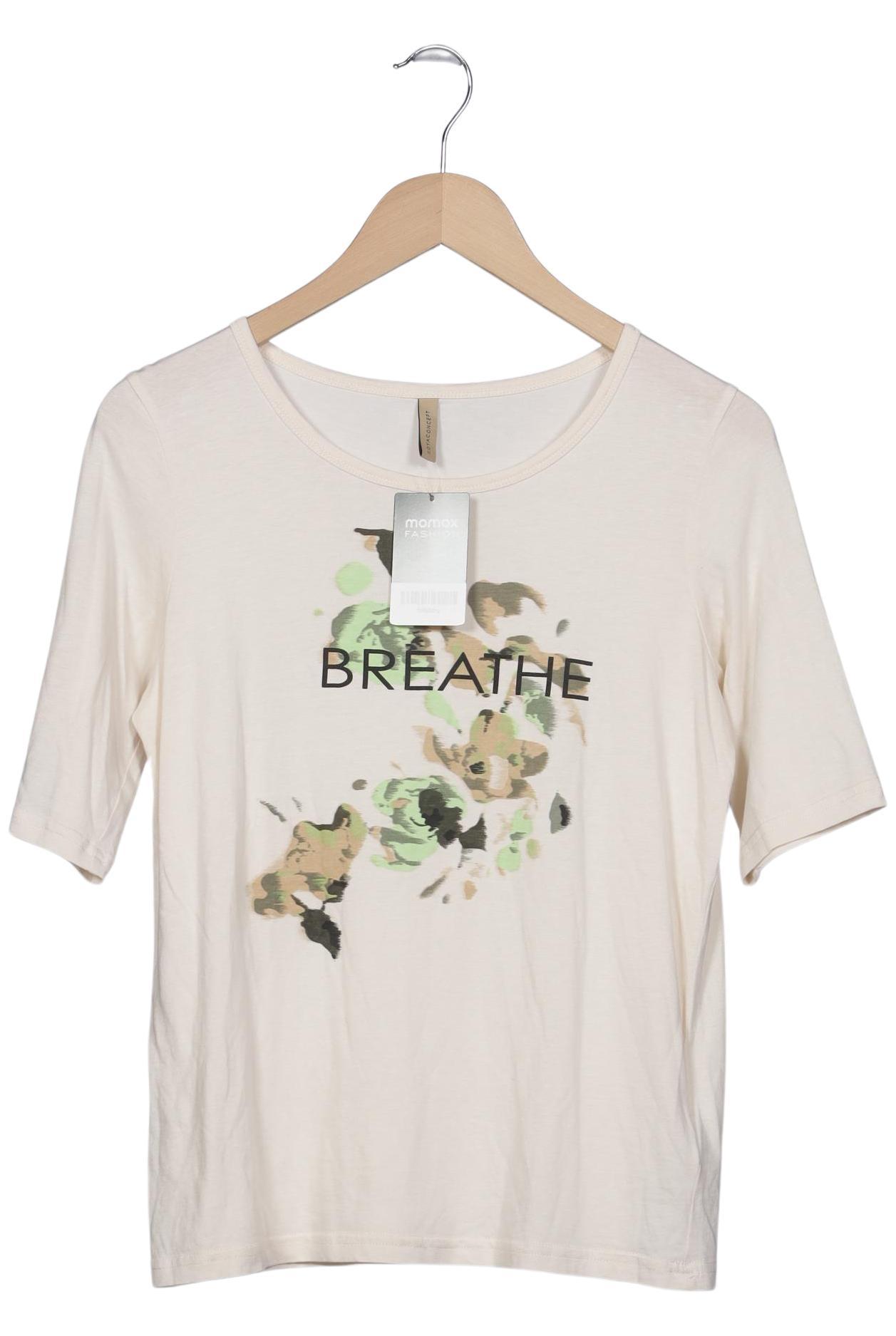 

soyaconcept Damen T-Shirt, cremeweiß, Gr. 36