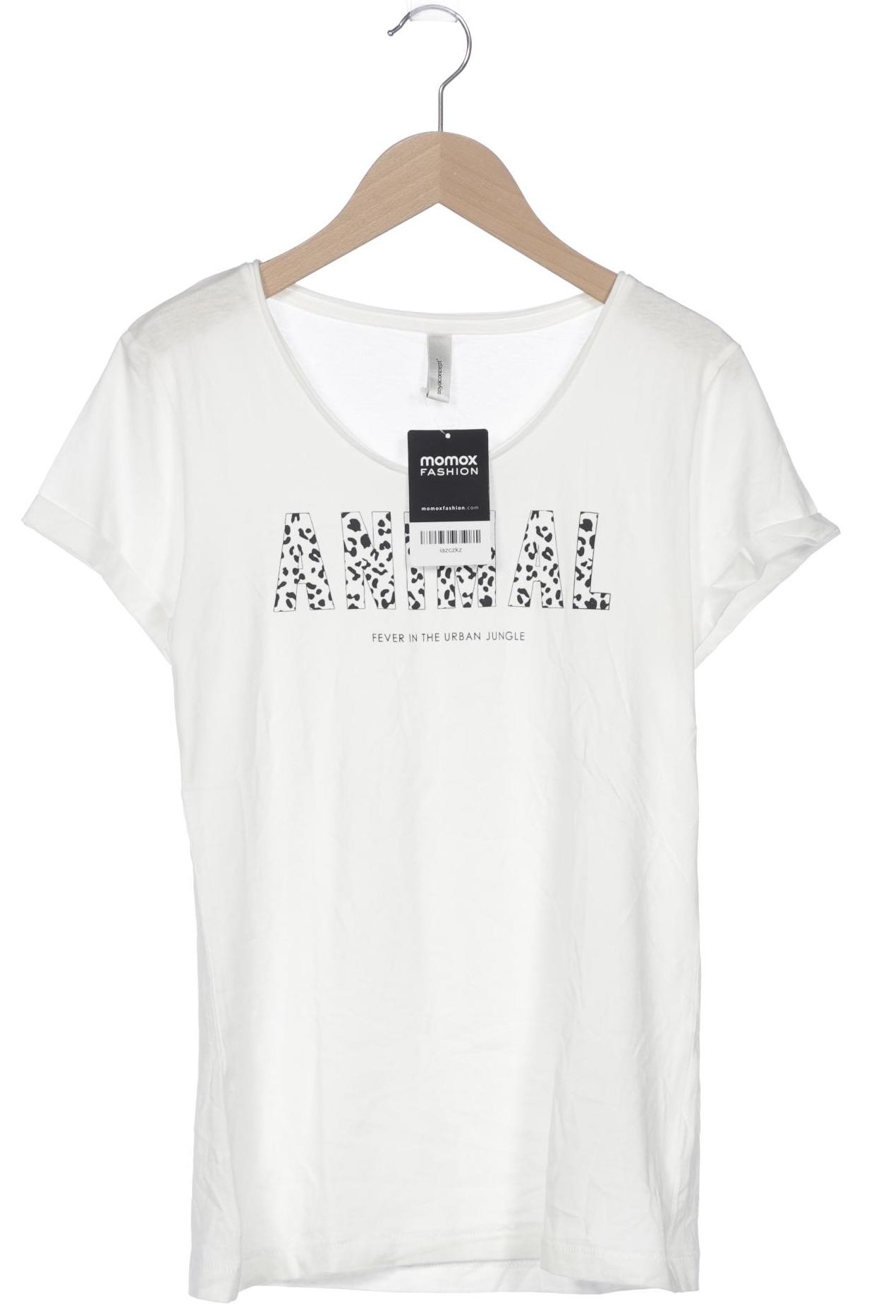 

soyaconcept Damen T-Shirt, weiß, Gr. 36