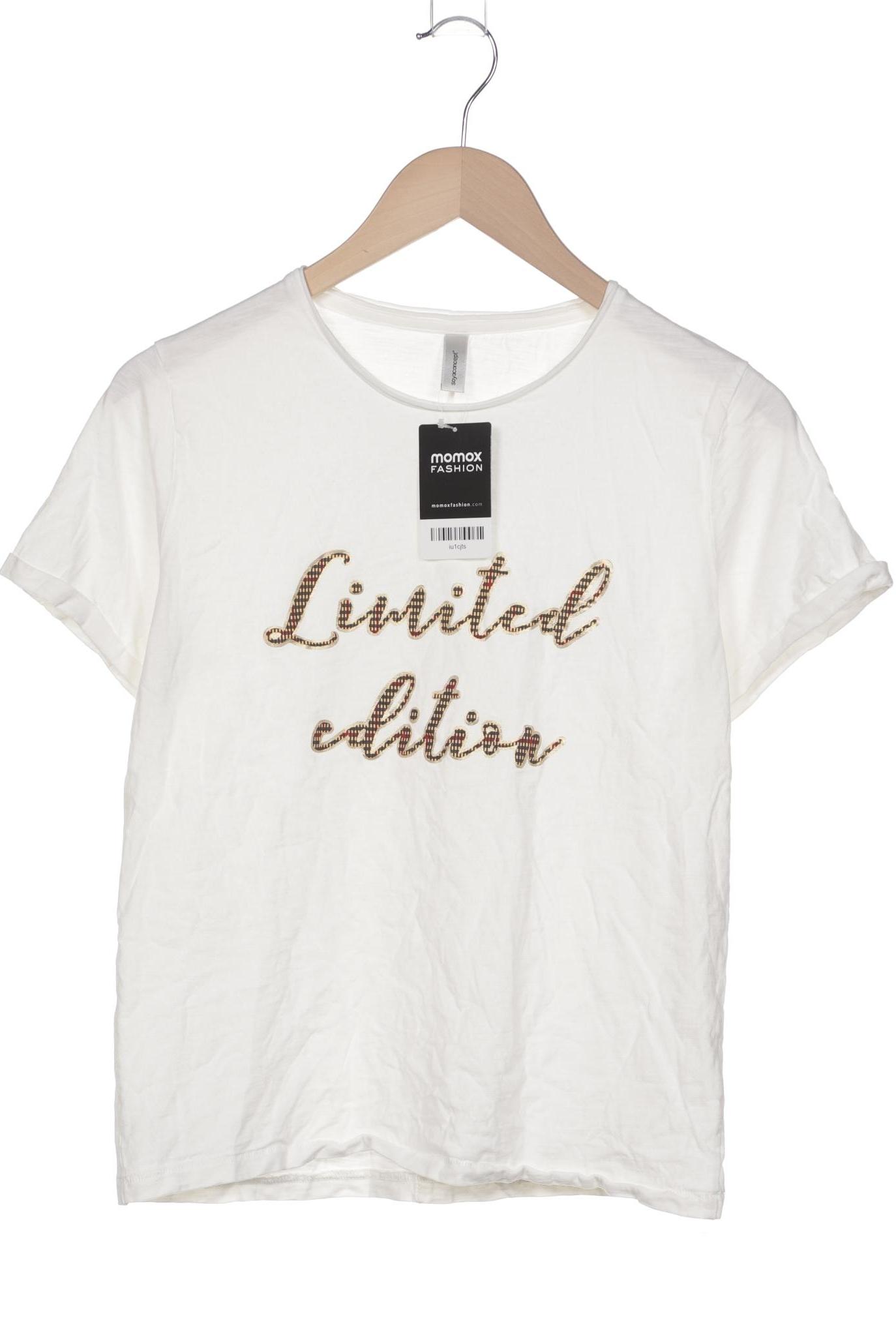 

soyaconcept Damen T-Shirt, cremeweiß, Gr. 38