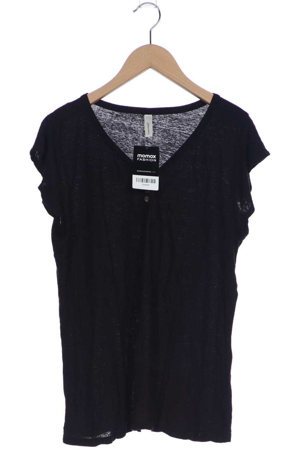 

soyaconcept Damen T-Shirt, schwarz, Gr. 38