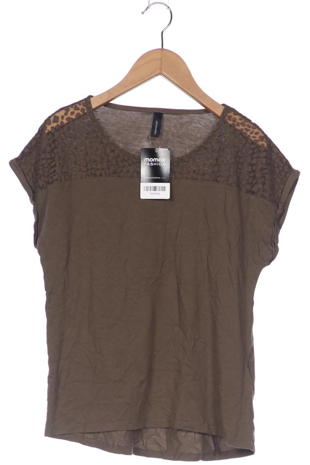 

soyaconcept Damen T-Shirt, grün, Gr. 36