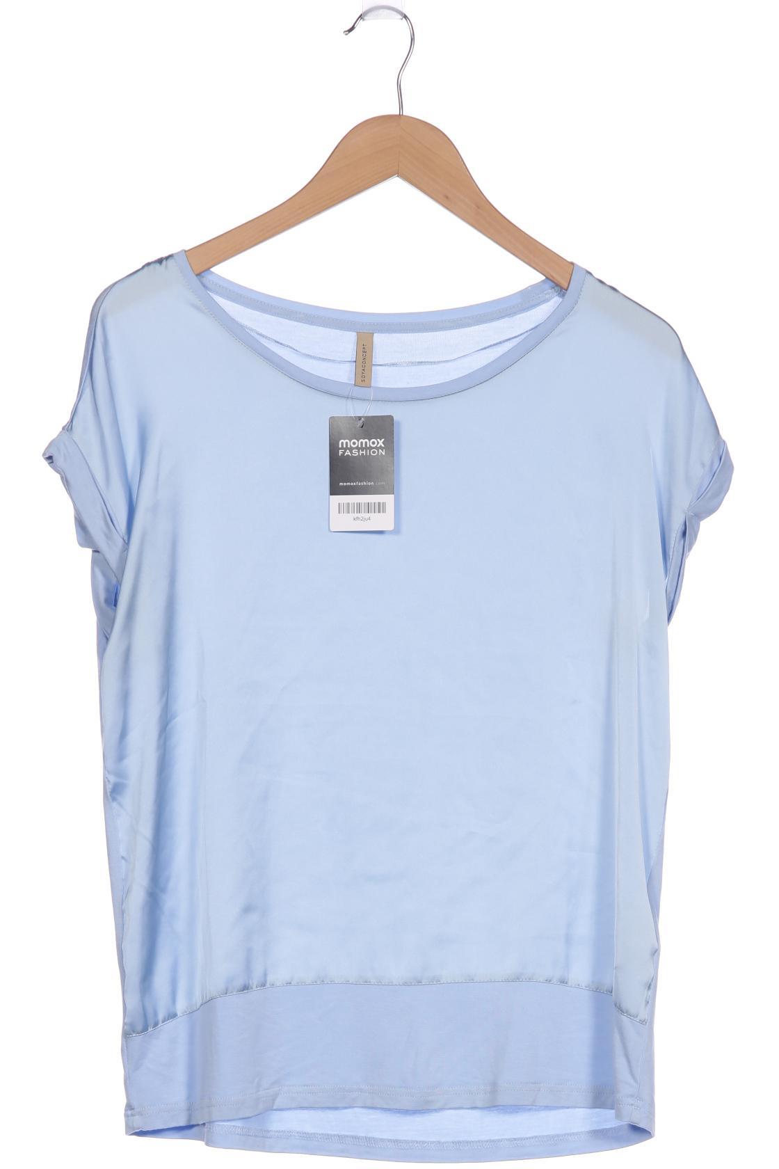 

soyaconcept Damen T-Shirt, hellblau, Gr. 38