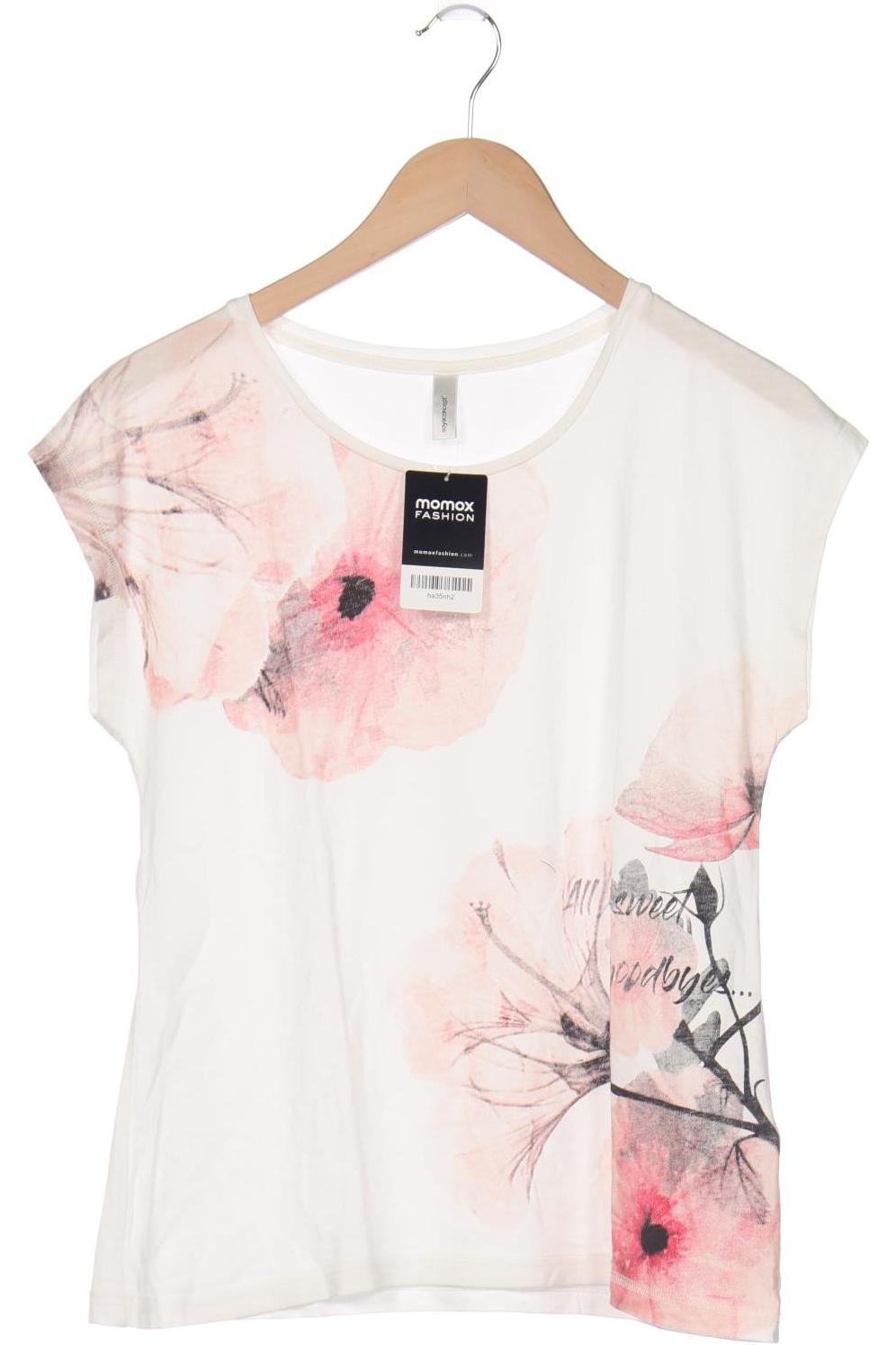 

soyaconcept Damen T-Shirt, cremeweiß, Gr. 38