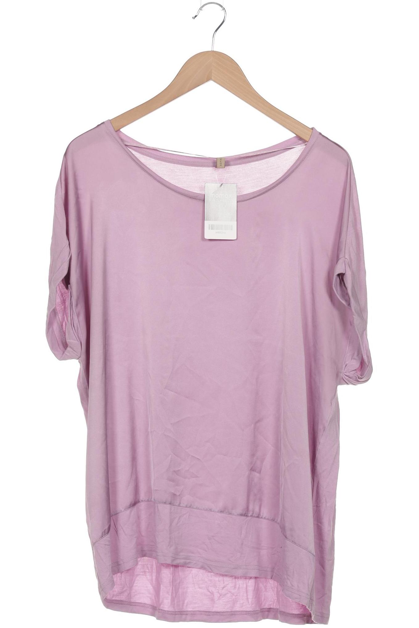 

soyaconcept Damen T-Shirt, flieder, Gr. 46