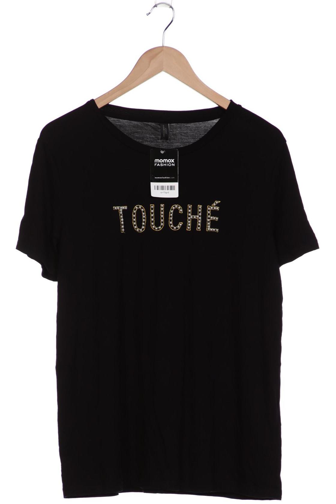 

soyaconcept Damen T-Shirt, schwarz, Gr. 42