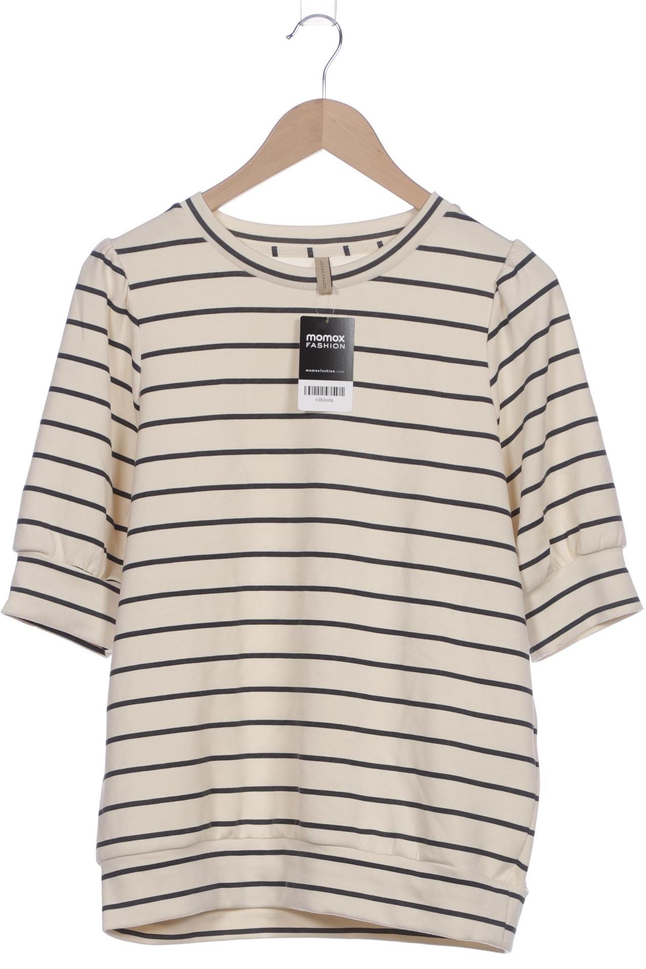 

soyaconcept Damen T-Shirt, cremeweiß, Gr. 38