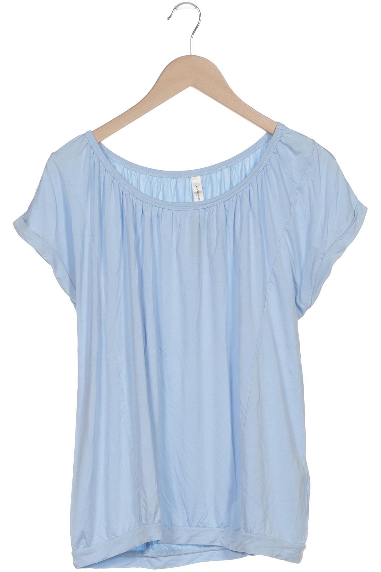 

soyaconcept Damen T-Shirt, hellblau, Gr. 42