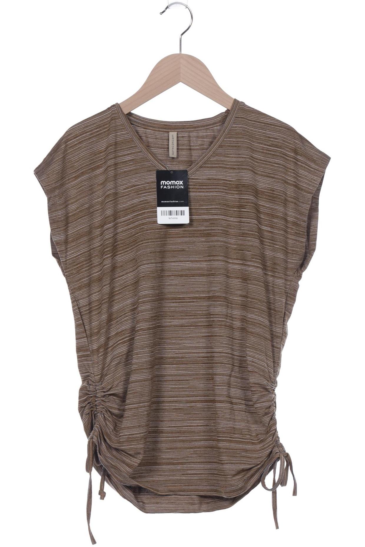 

soyaconcept Damen T-Shirt, braun, Gr. 36