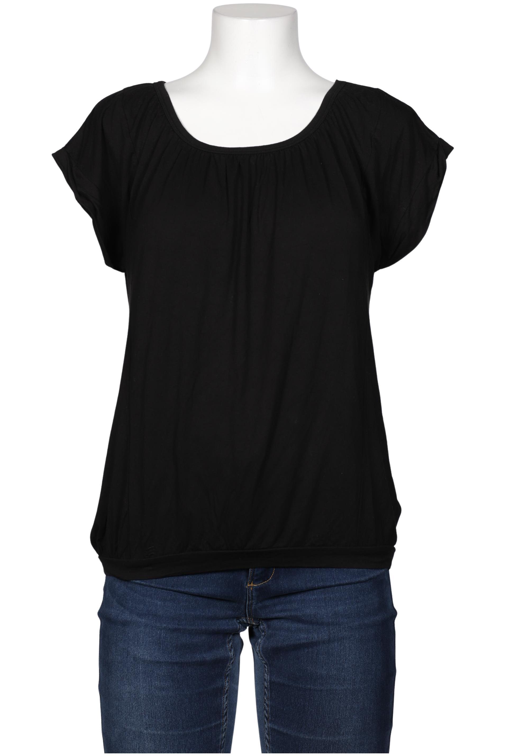 

soyaconcept Damen T-Shirt, schwarz, Gr. 38