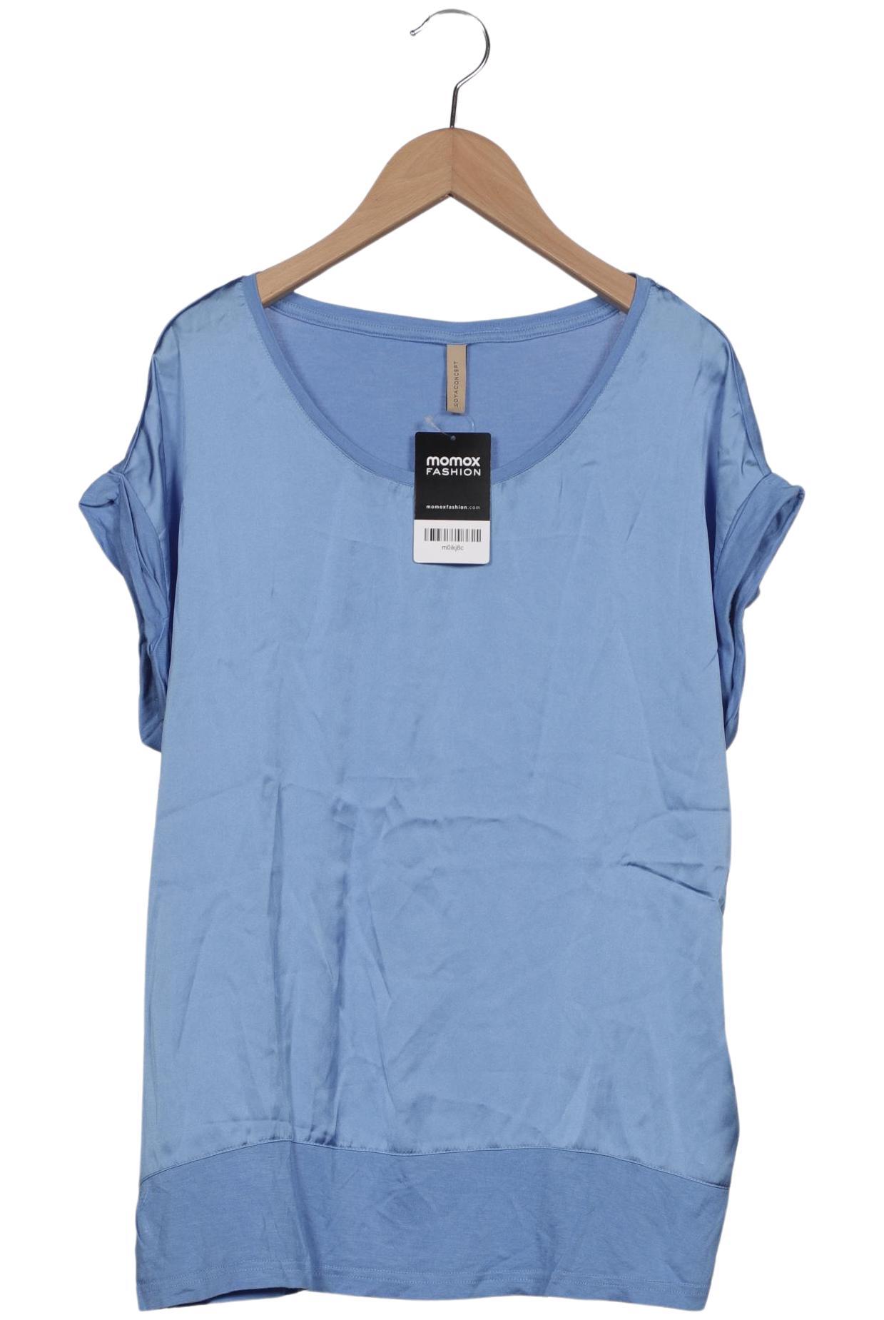 

soyaconcept Damen T-Shirt, blau, Gr. 38