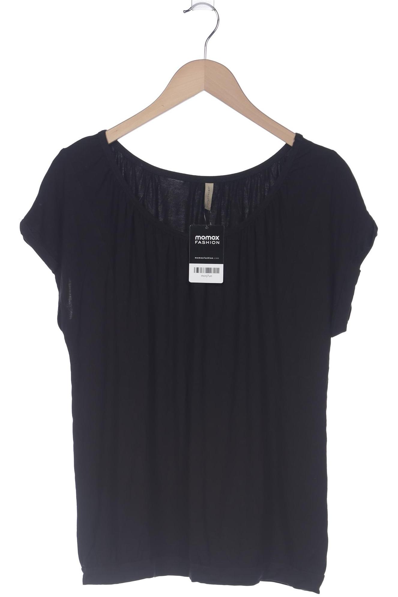 

soyaconcept Damen T-Shirt, schwarz, Gr. 44