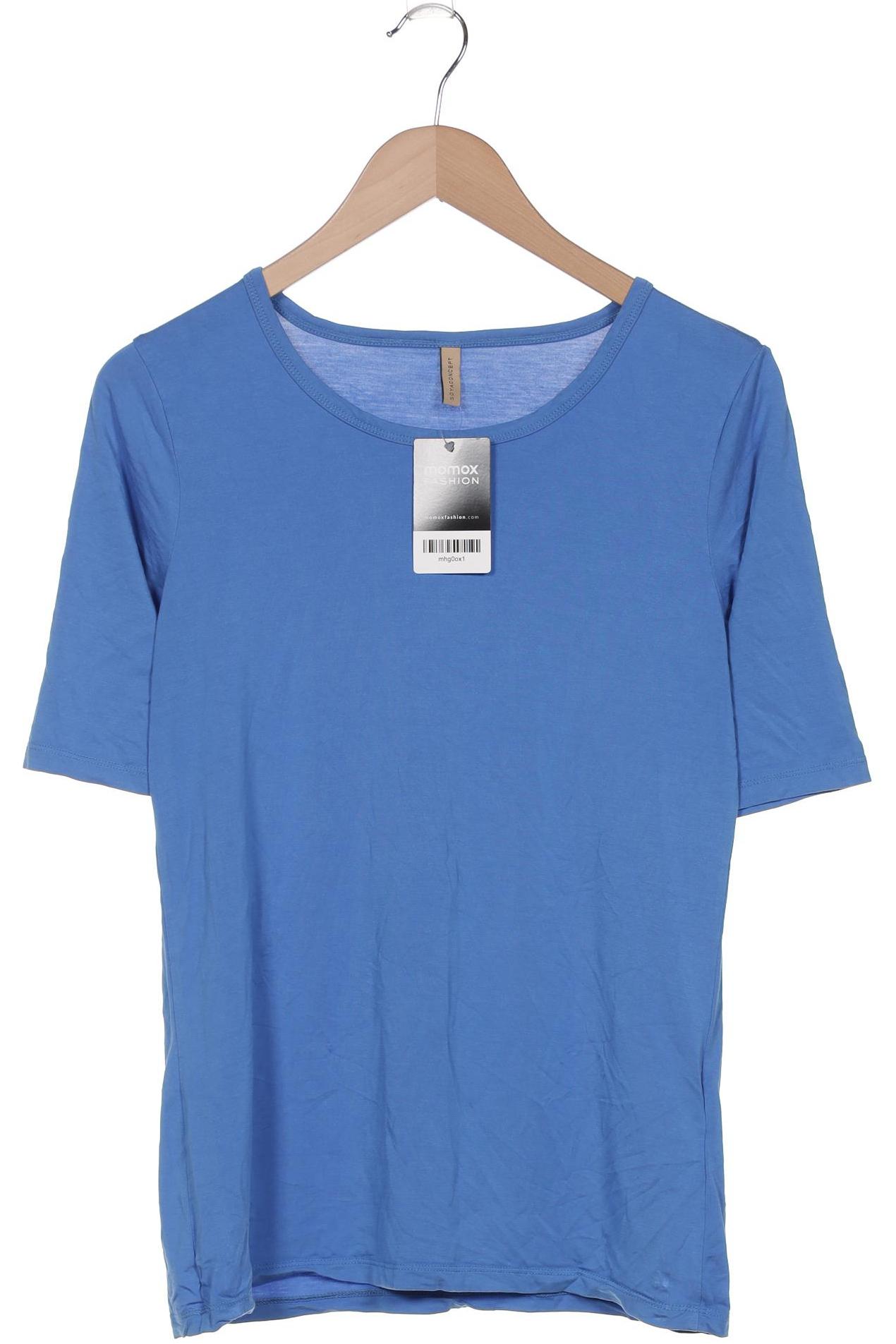 

soyaconcept Damen T-Shirt, blau, Gr. 36