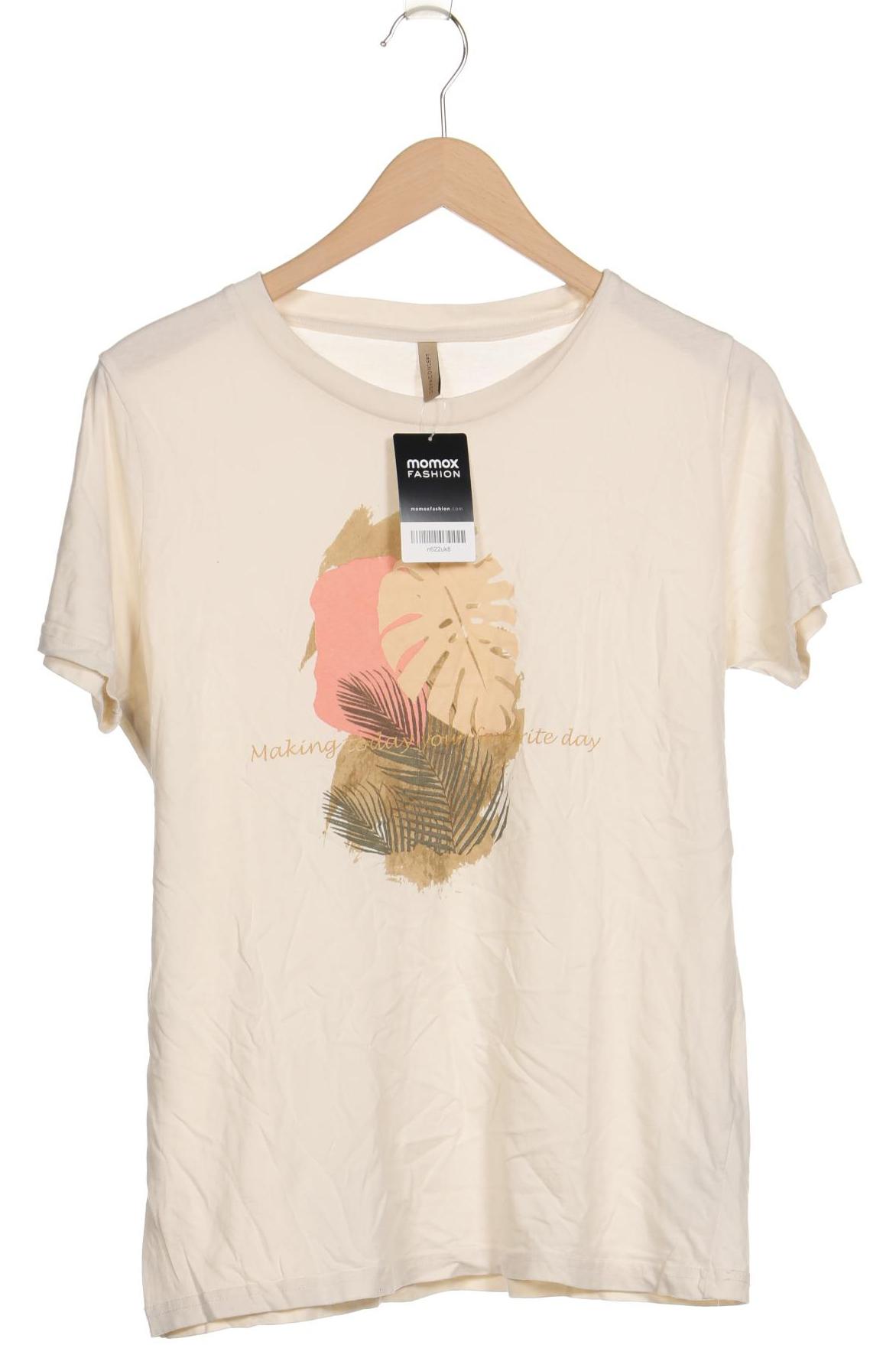 

soyaconcept Damen T-Shirt, beige, Gr. 42