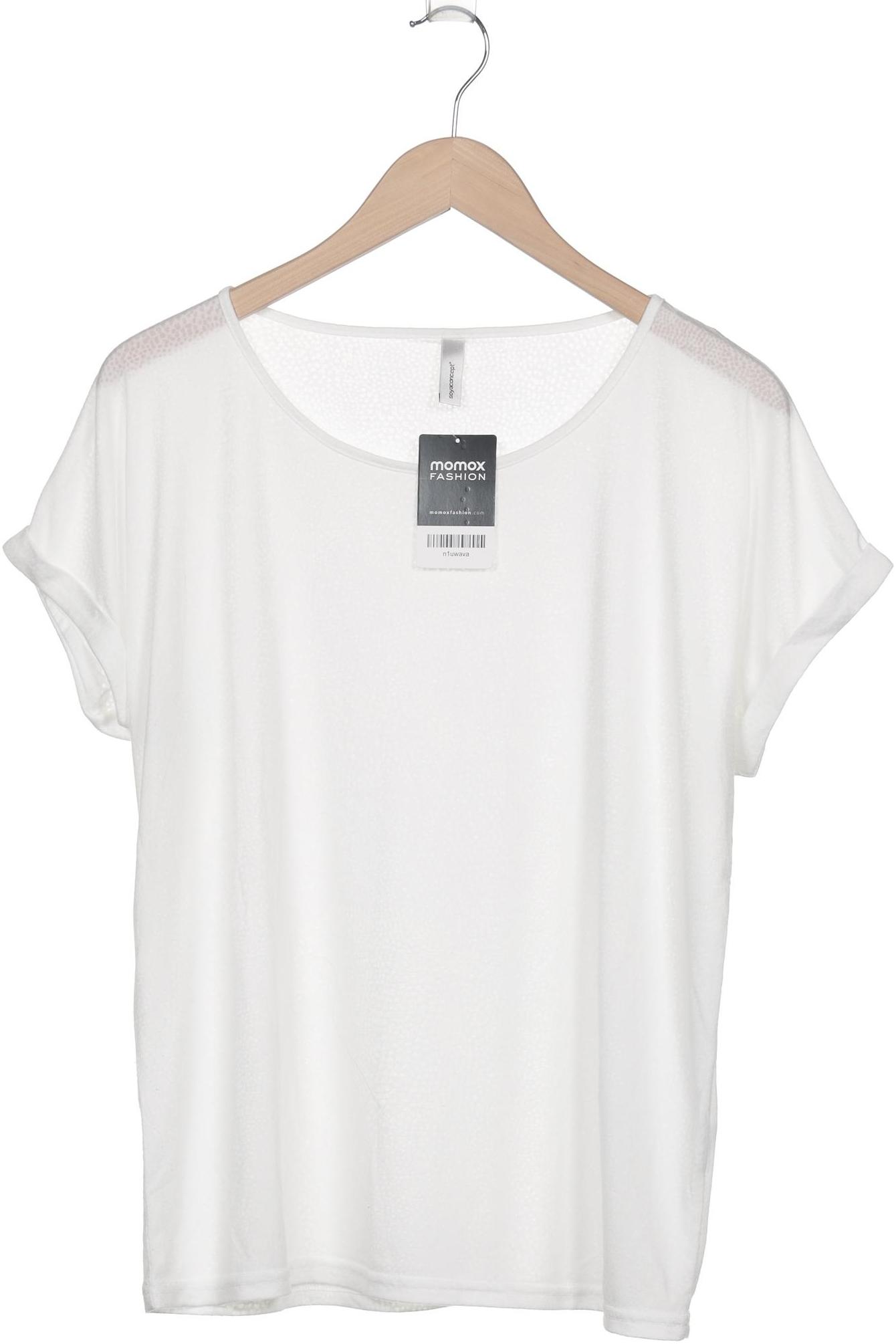 

soyaconcept Damen T-Shirt, weiß, Gr. 42